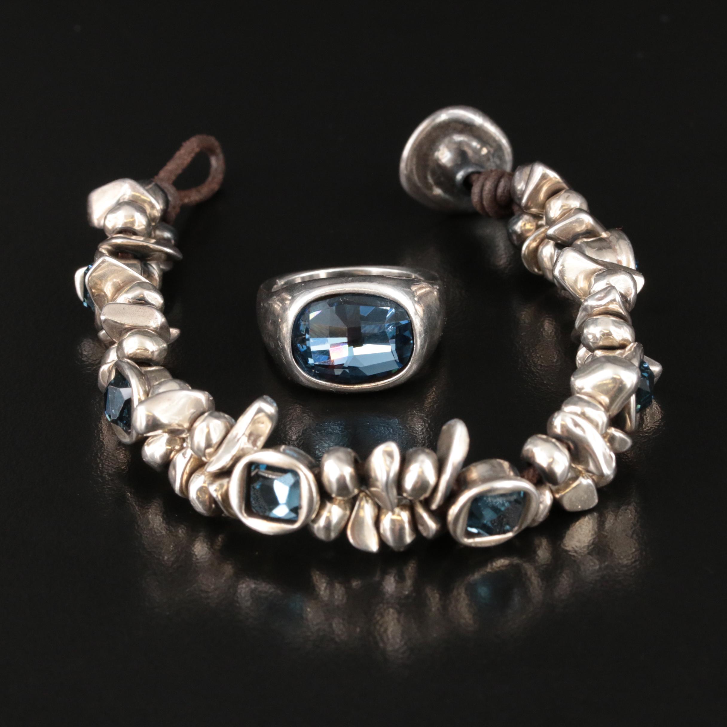 Uno de 50 Bracelet and Ring