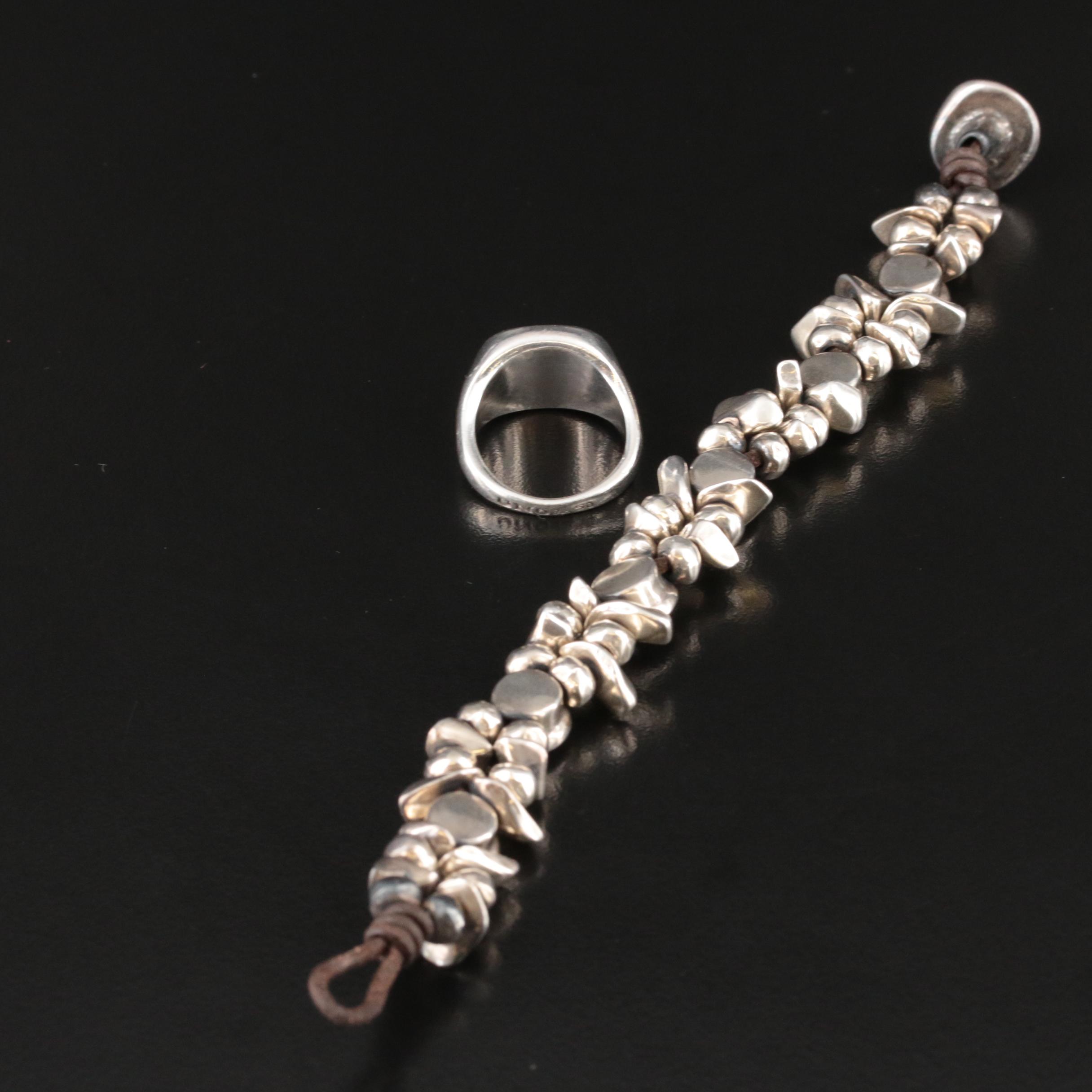 Uno de 50 Bracelet and Ring