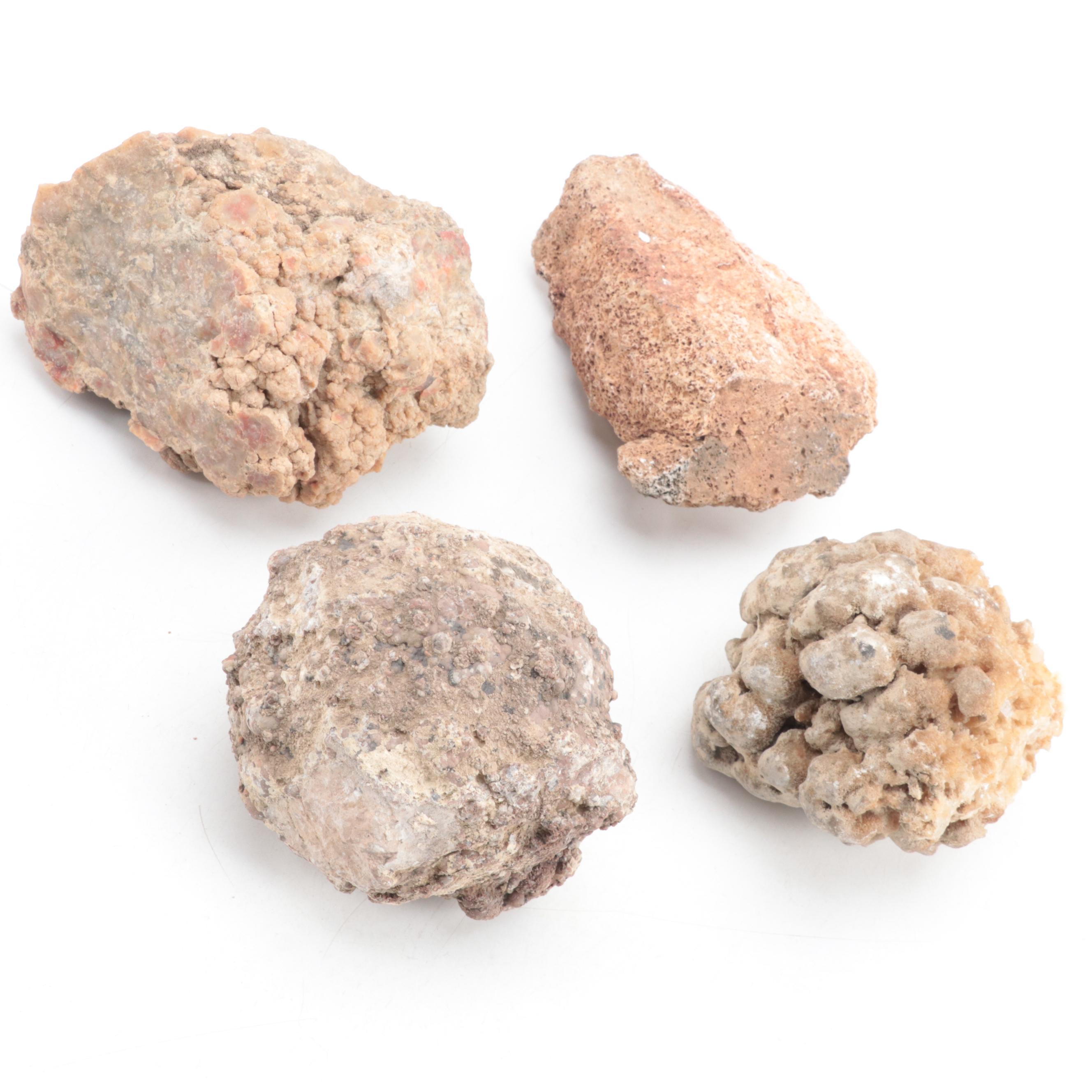 Lava, Aragonite and Rhyolite Mineral Specimens