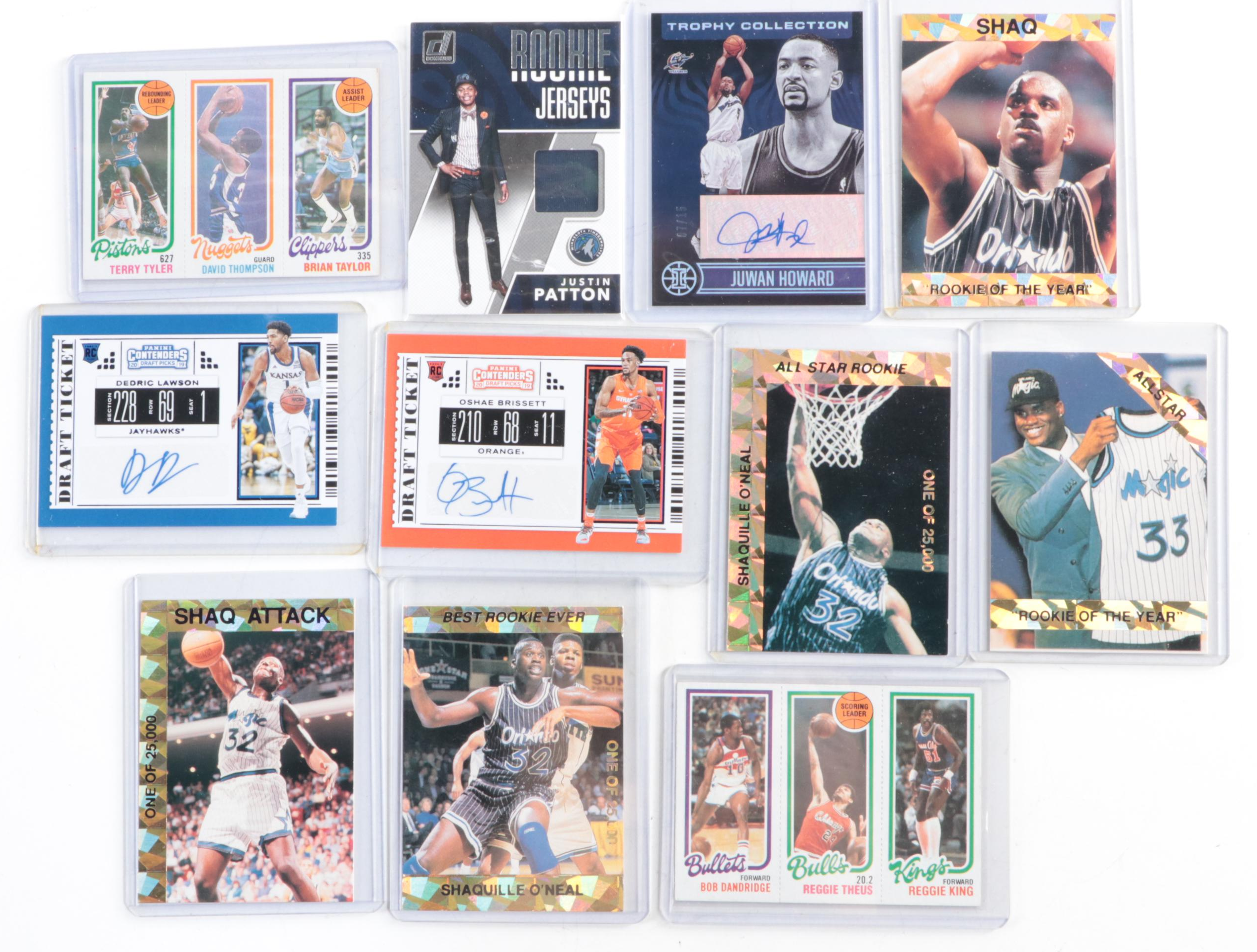 Panini, More Basketball Cards with Shaq Rookies, Signatures, Relics, 1980s–2020s