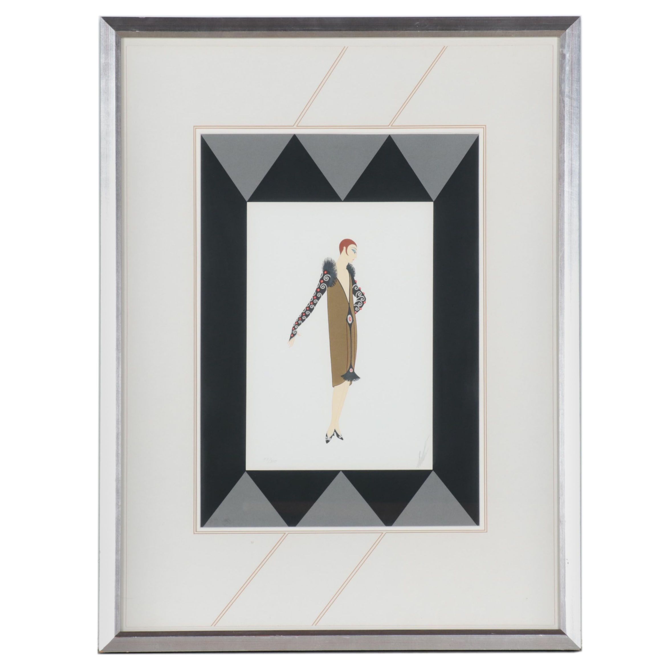 Erté Serigraph "Manhattan Mary II"