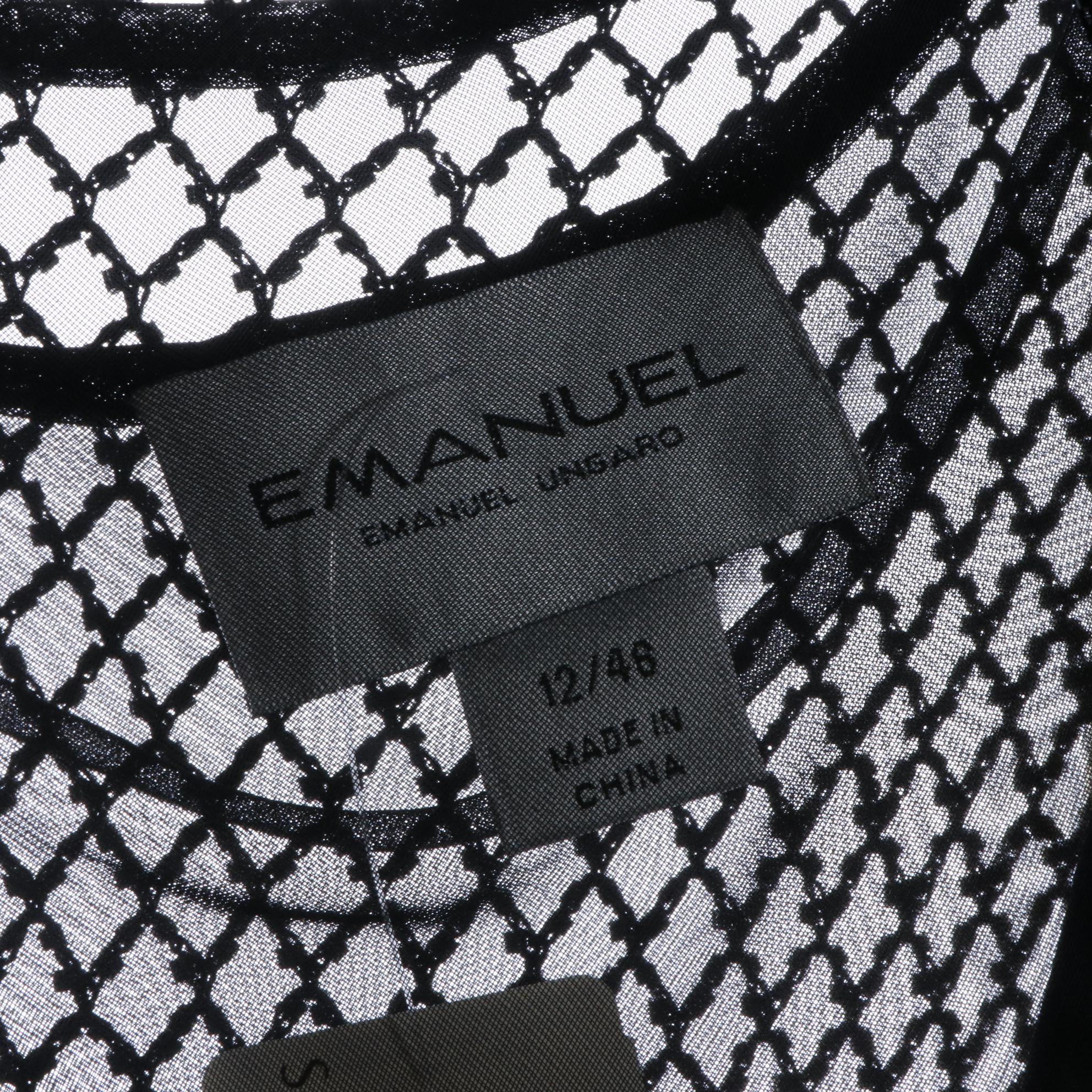 Emanuel Emanuel Ungaro Blouse, Beaded Top, Ghost Jacket, Reversible Jacket