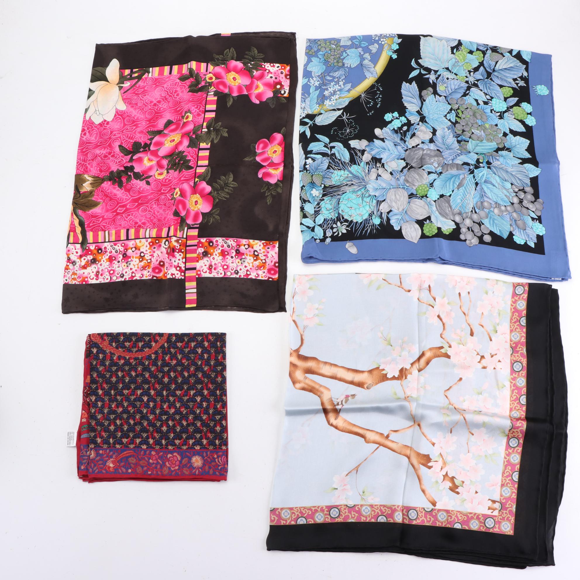 Carlisle Silk and Other Printed Scarves