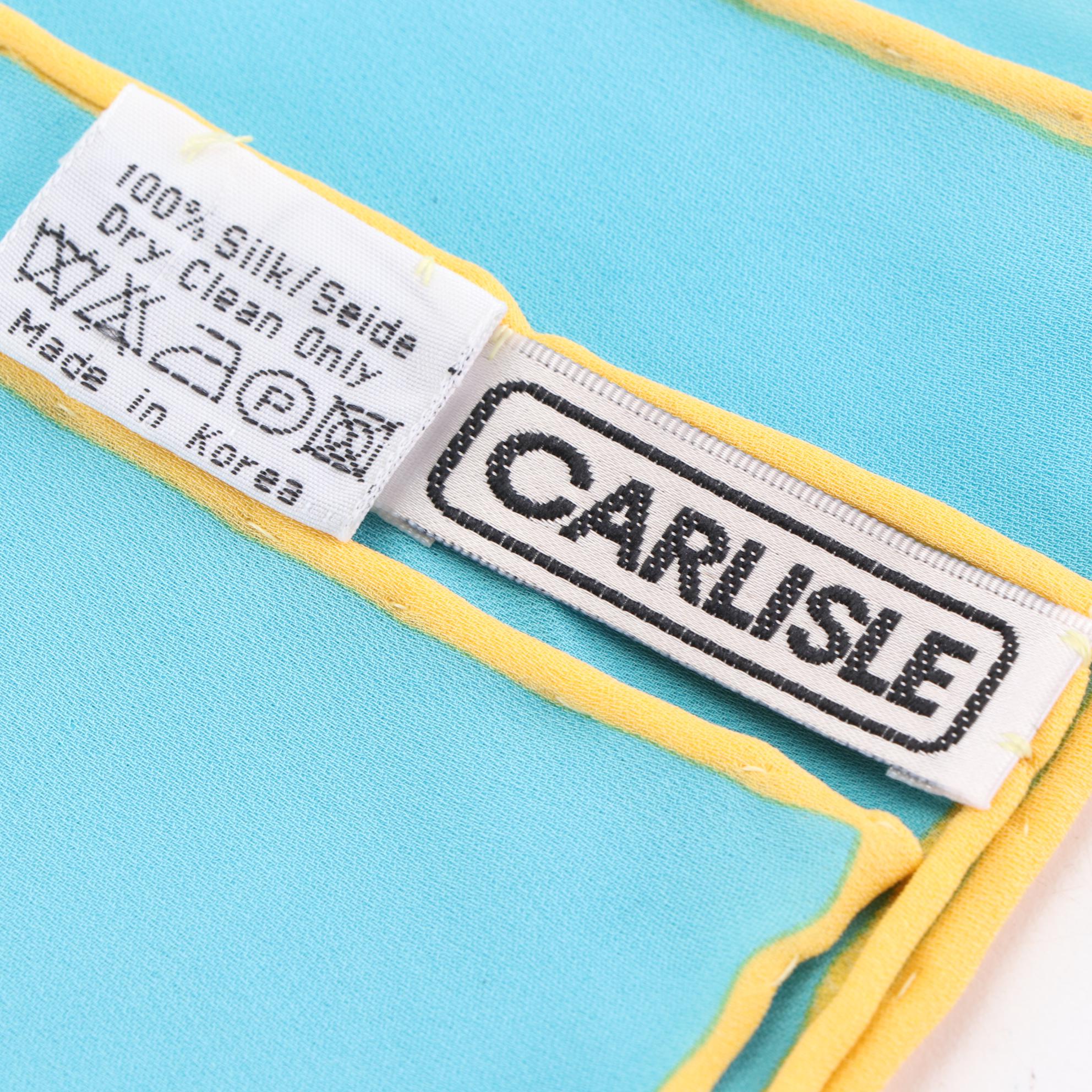 Carlisle Silk and Other Printed Scarves