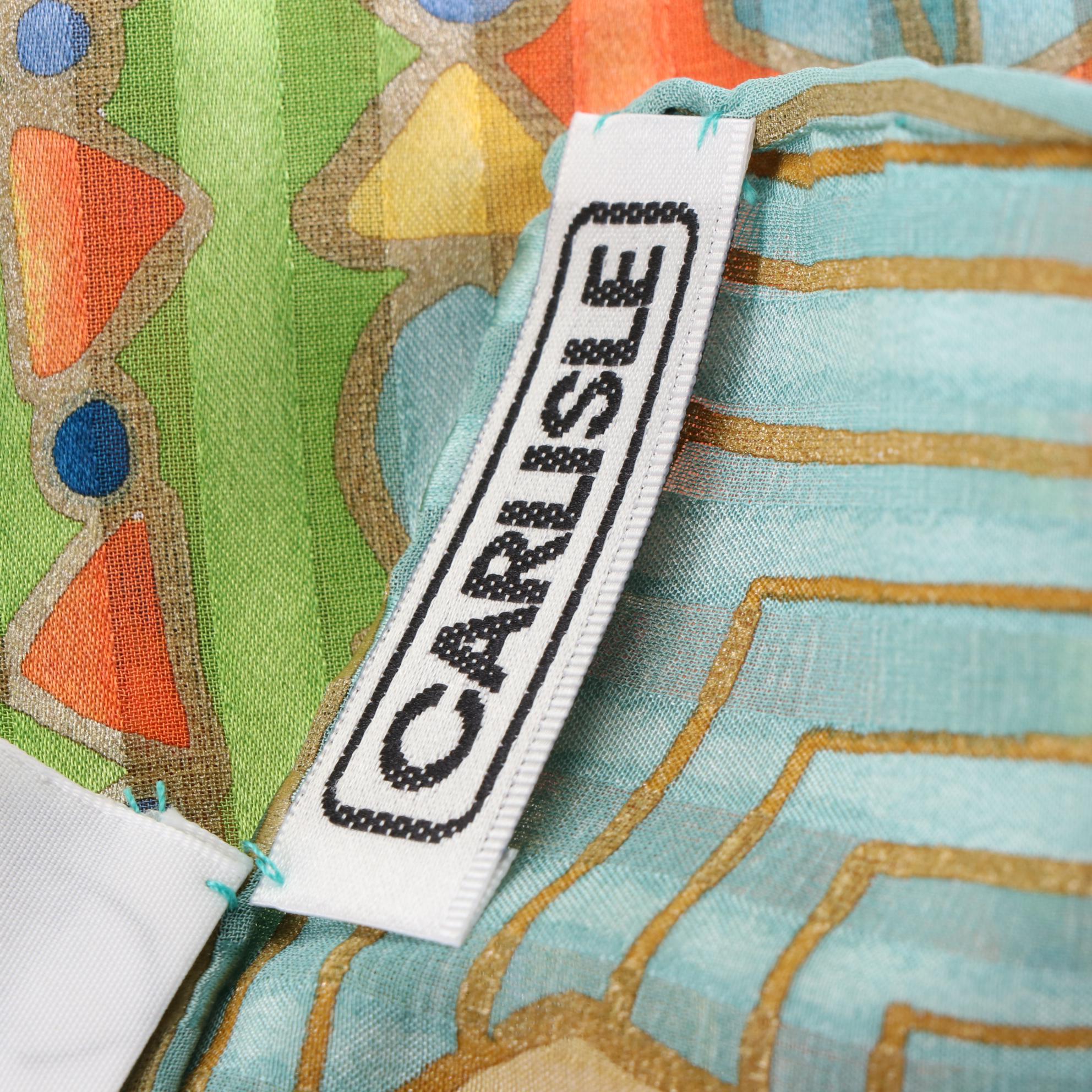 Carlisle Silk and Other Printed Scarves
