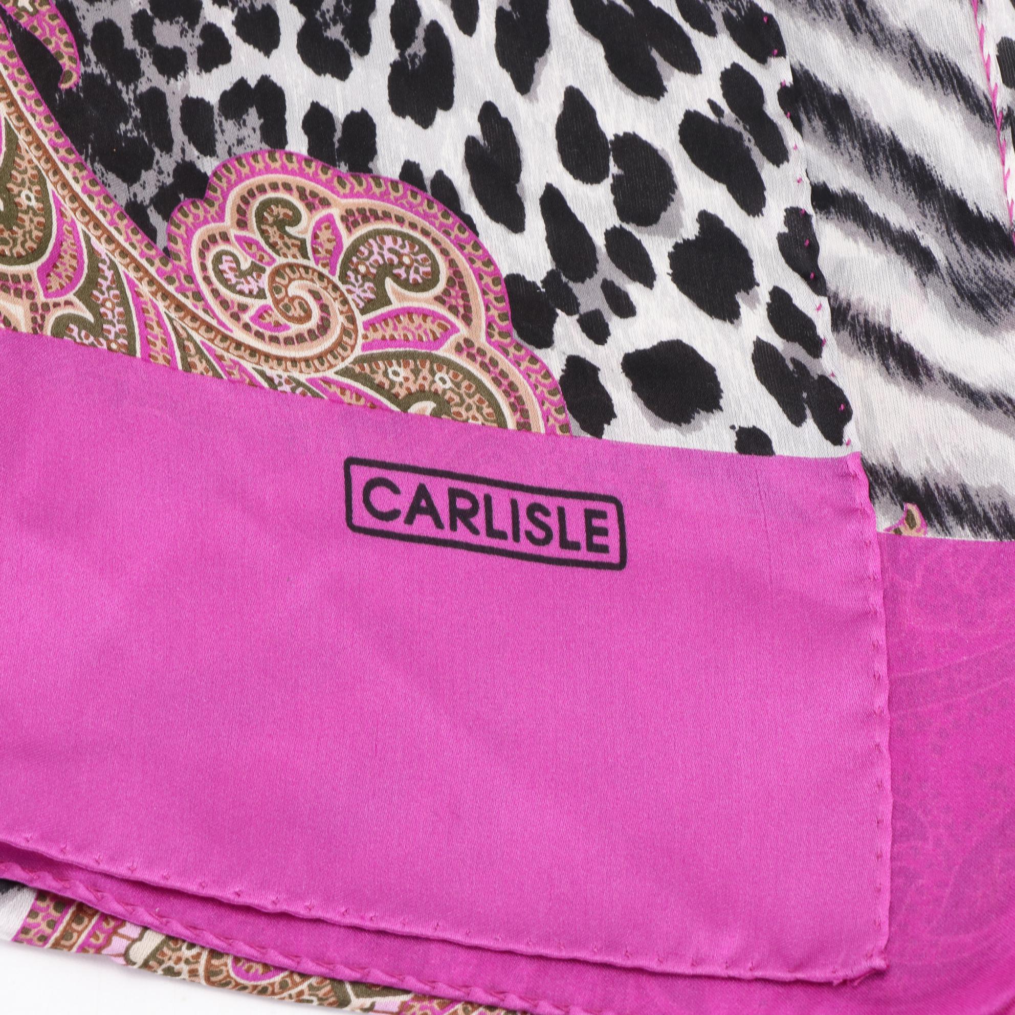 Carlisle Silk and Other Printed Scarves