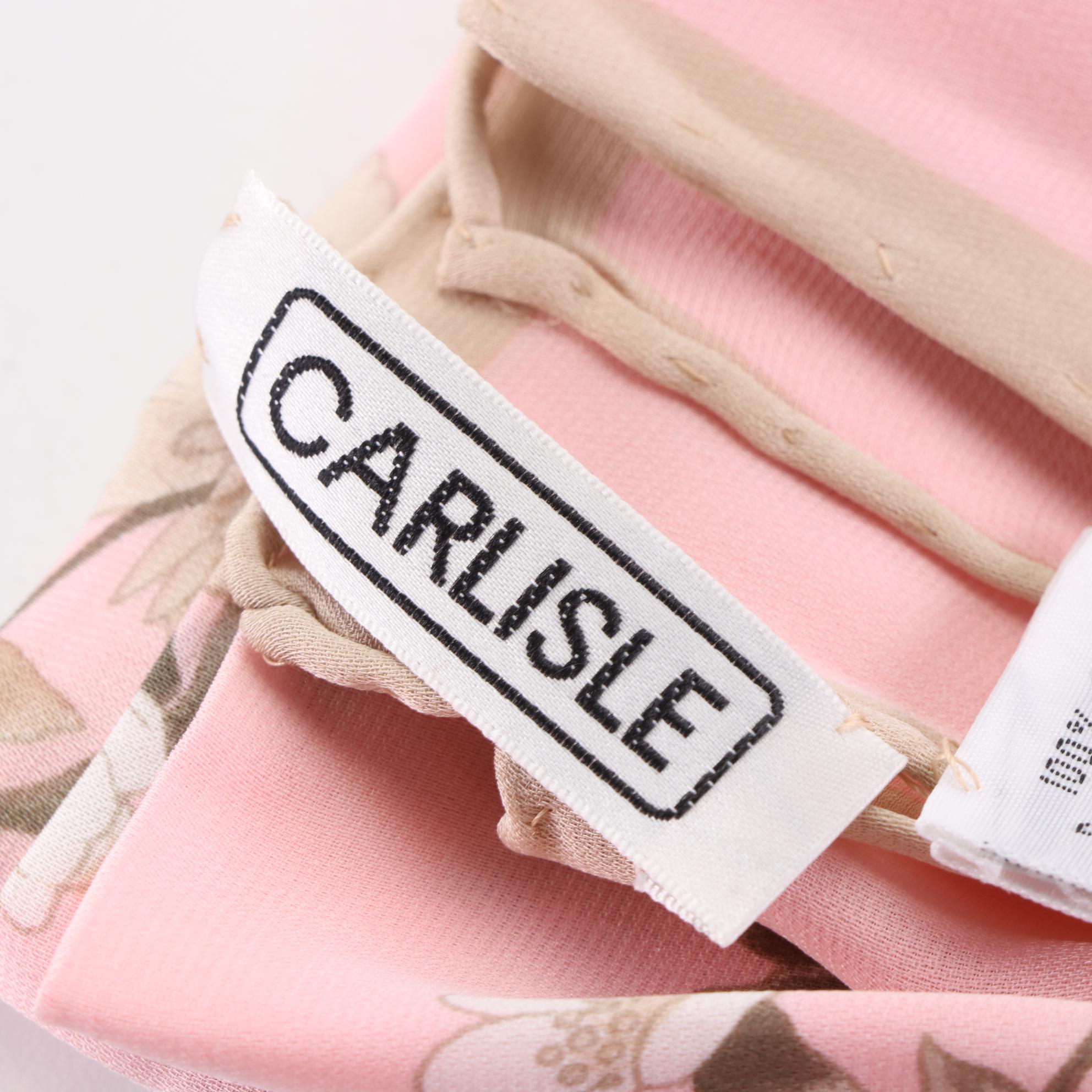 Carlisle Silk and Other Printed Scarves