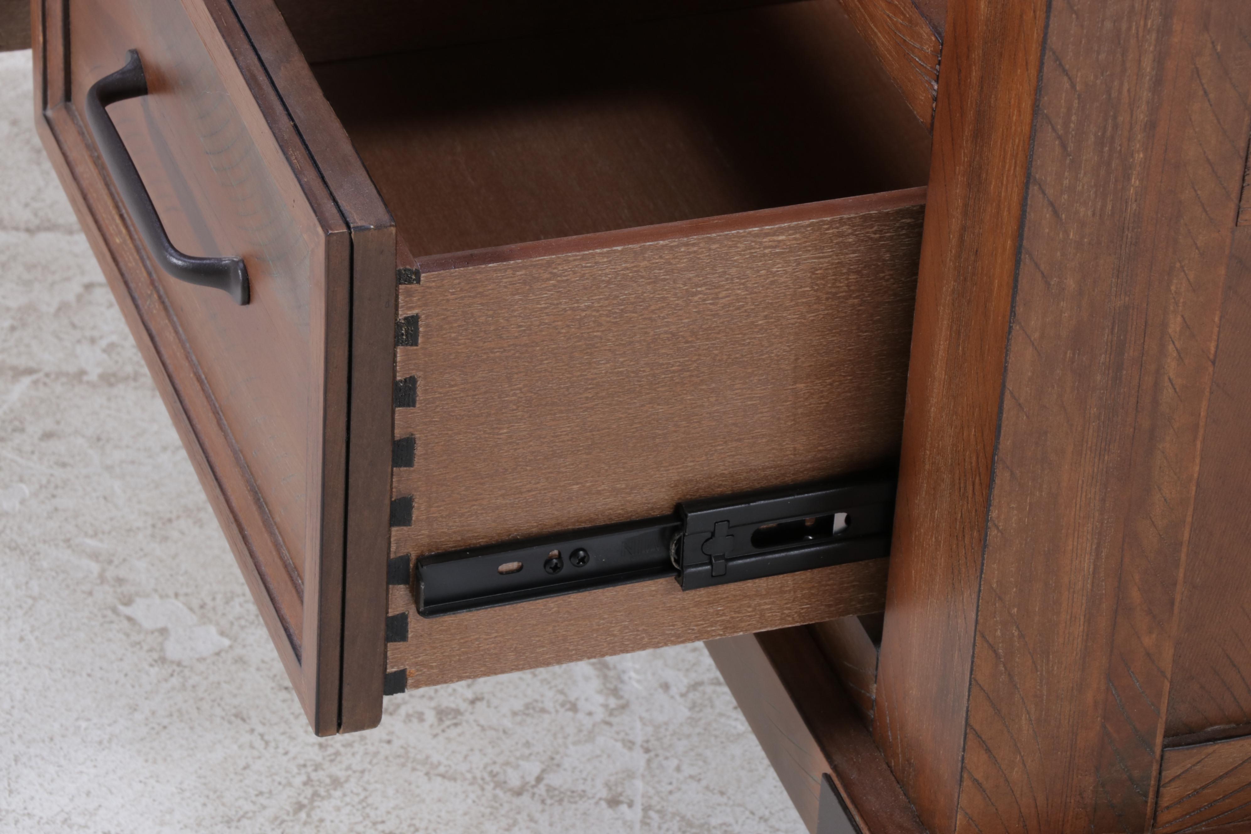 Omexey Home Furnishing Corp. Industrial Style "Factory Cart" TV Console