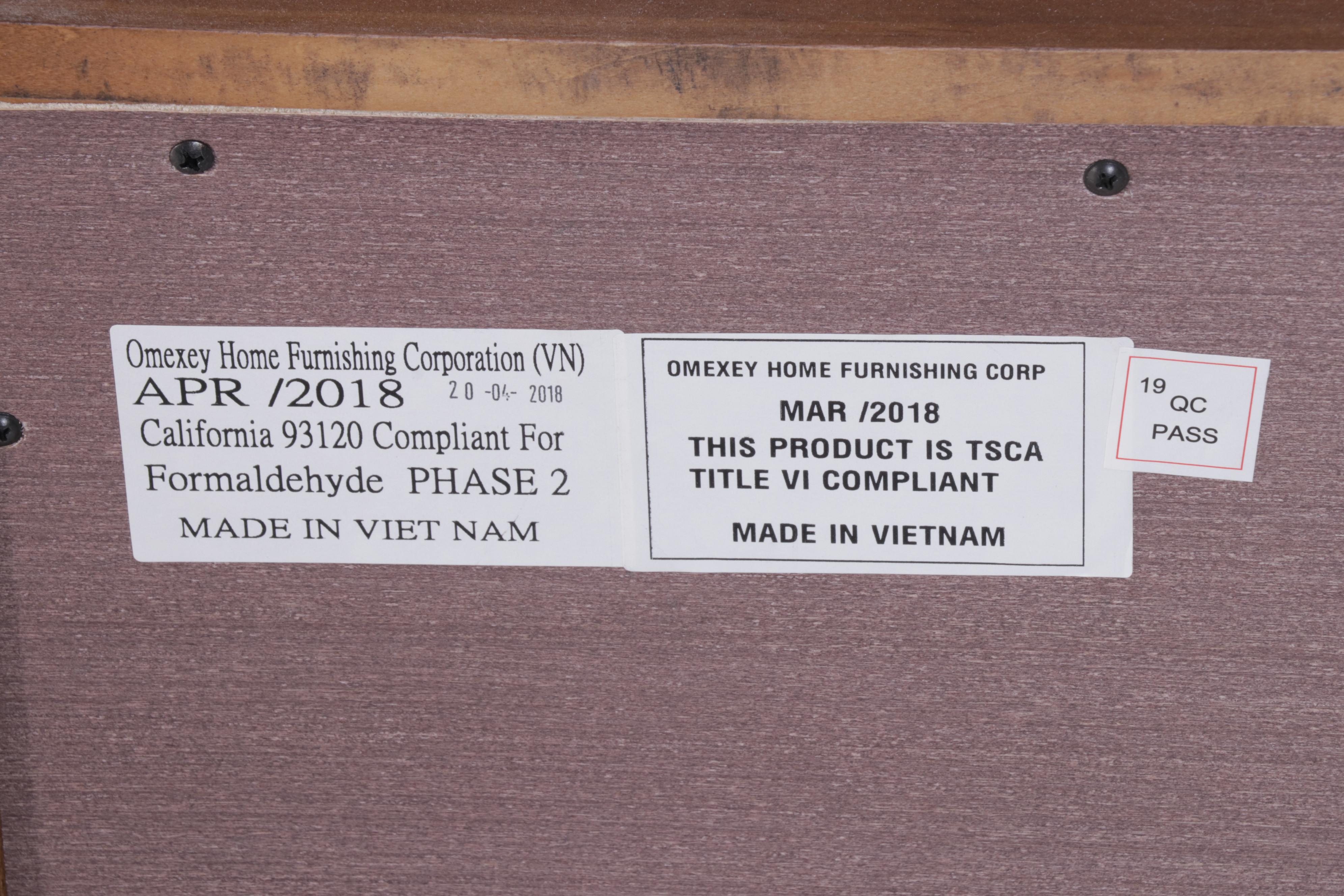 Omexey Home Furnishing Corp. Industrial Style "Factory Cart" TV Console