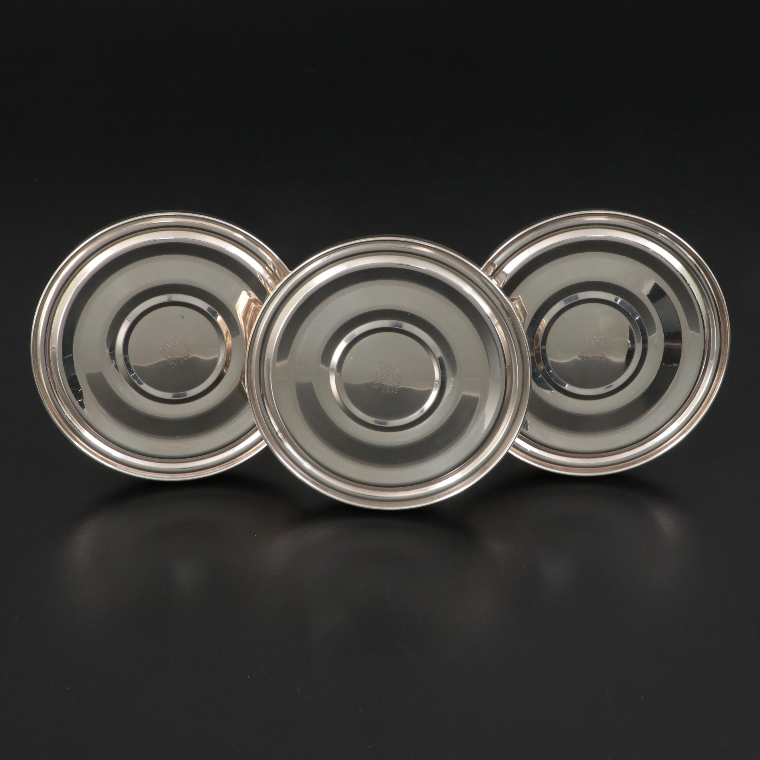 S. Kirk & Son Sterling Silver Candlesticks with Sterling Candle Snuffer