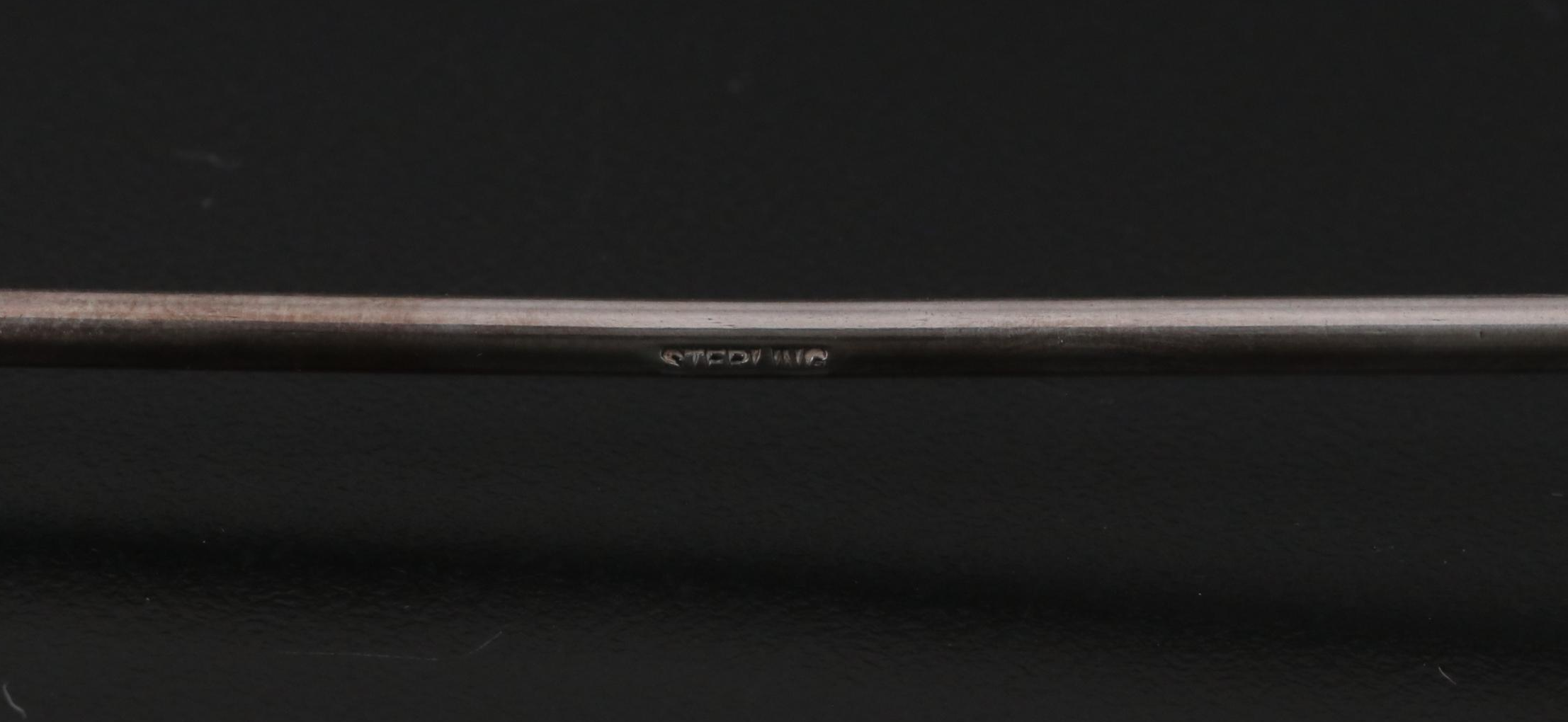 S. Kirk & Son Sterling Silver Candlesticks with Sterling Candle Snuffer