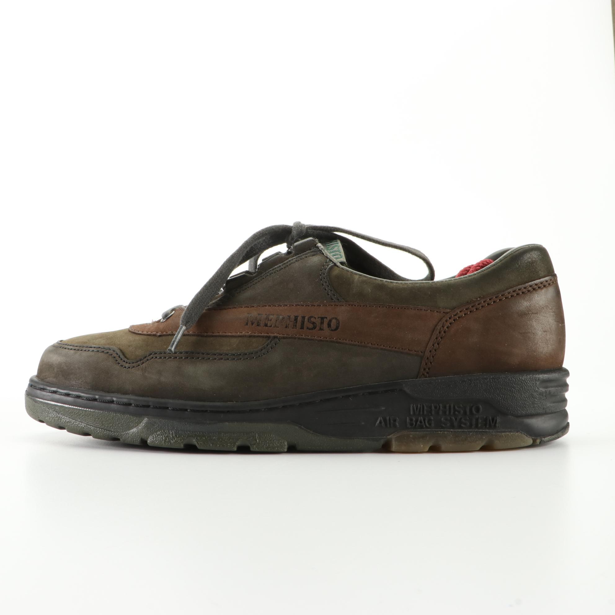 Mephisto City Hiker, Nature is Future and Runoff Walking Shoes in Leather/Suede