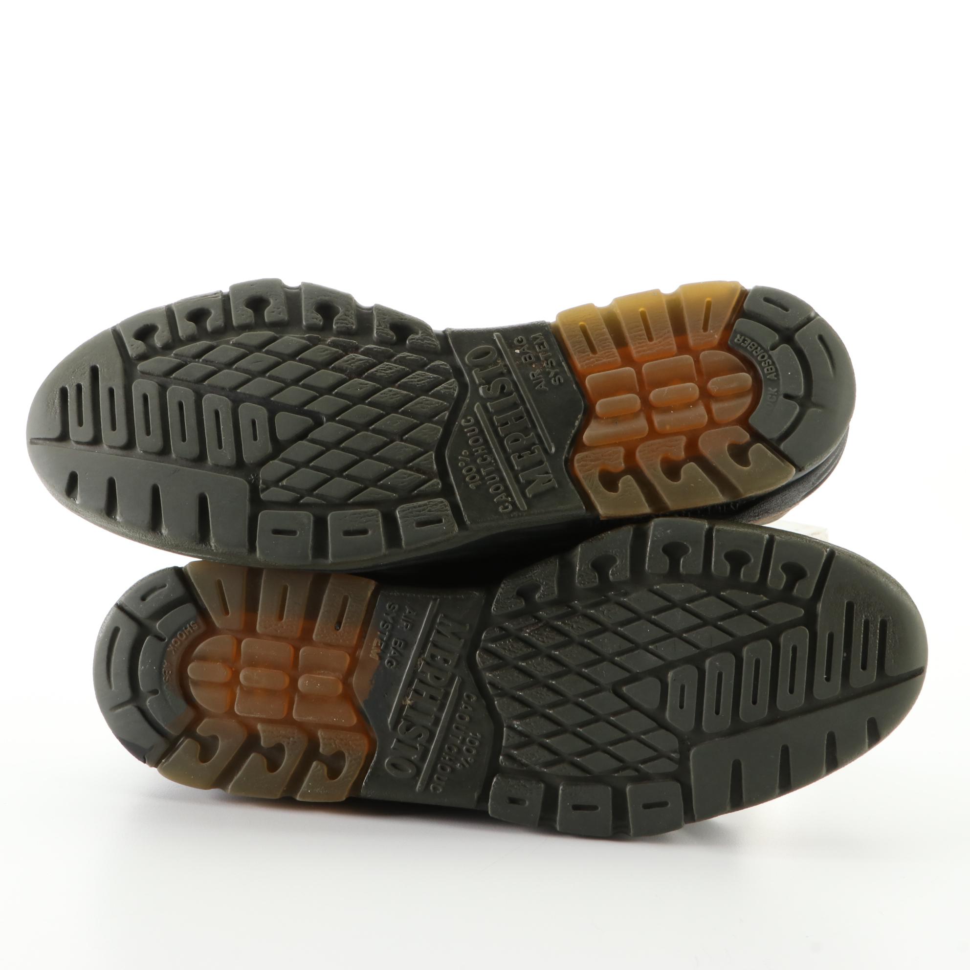 Mephisto City Hiker, Nature is Future and Runoff Walking Shoes in Leather/Suede