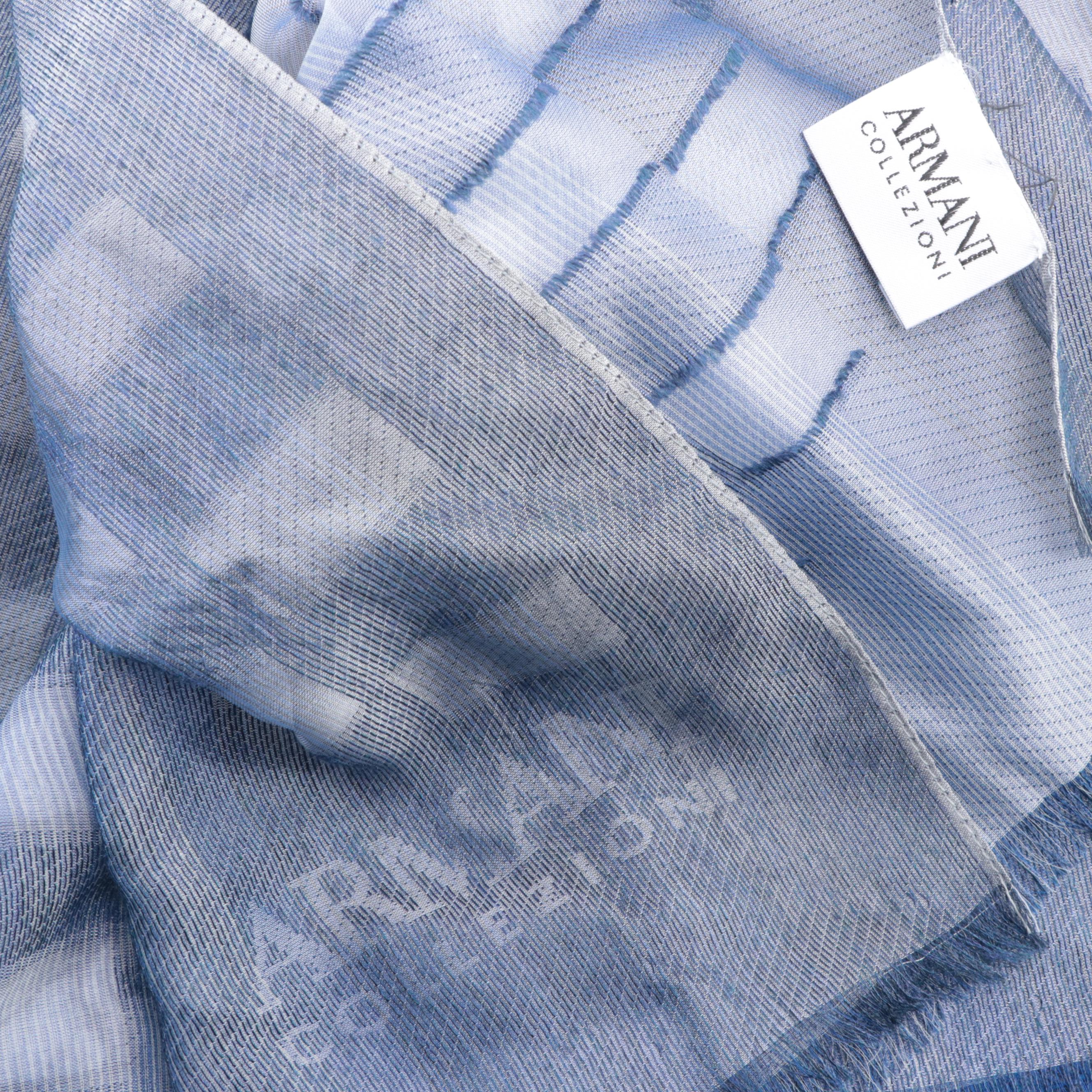 Armani Collezioni, Tolani, and More Pleated and Embellished Scarves