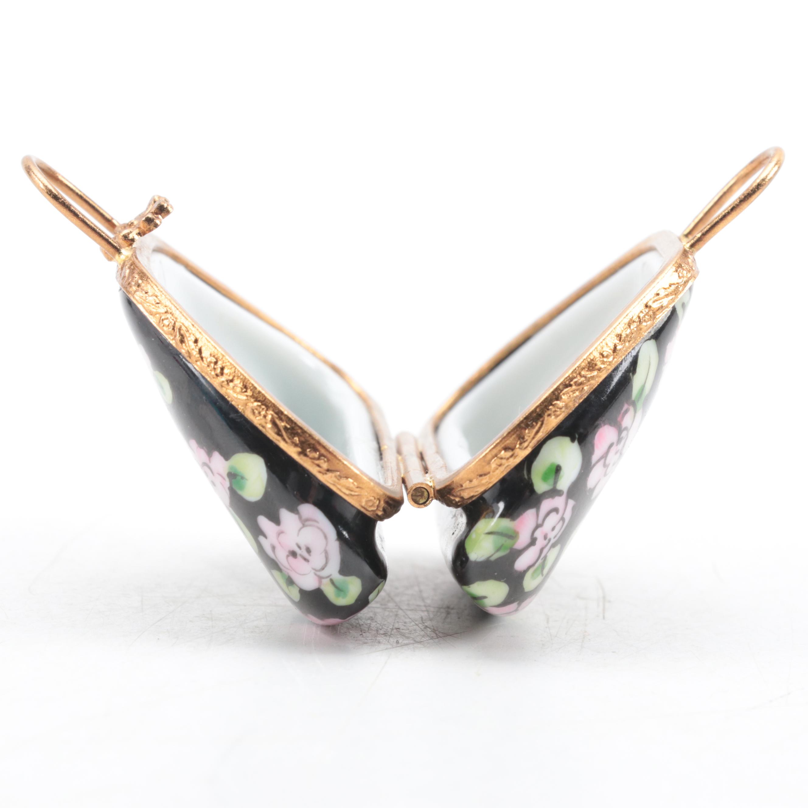 Artoria Limited Edition "Mary Poppins" Porcelain Limoges Box