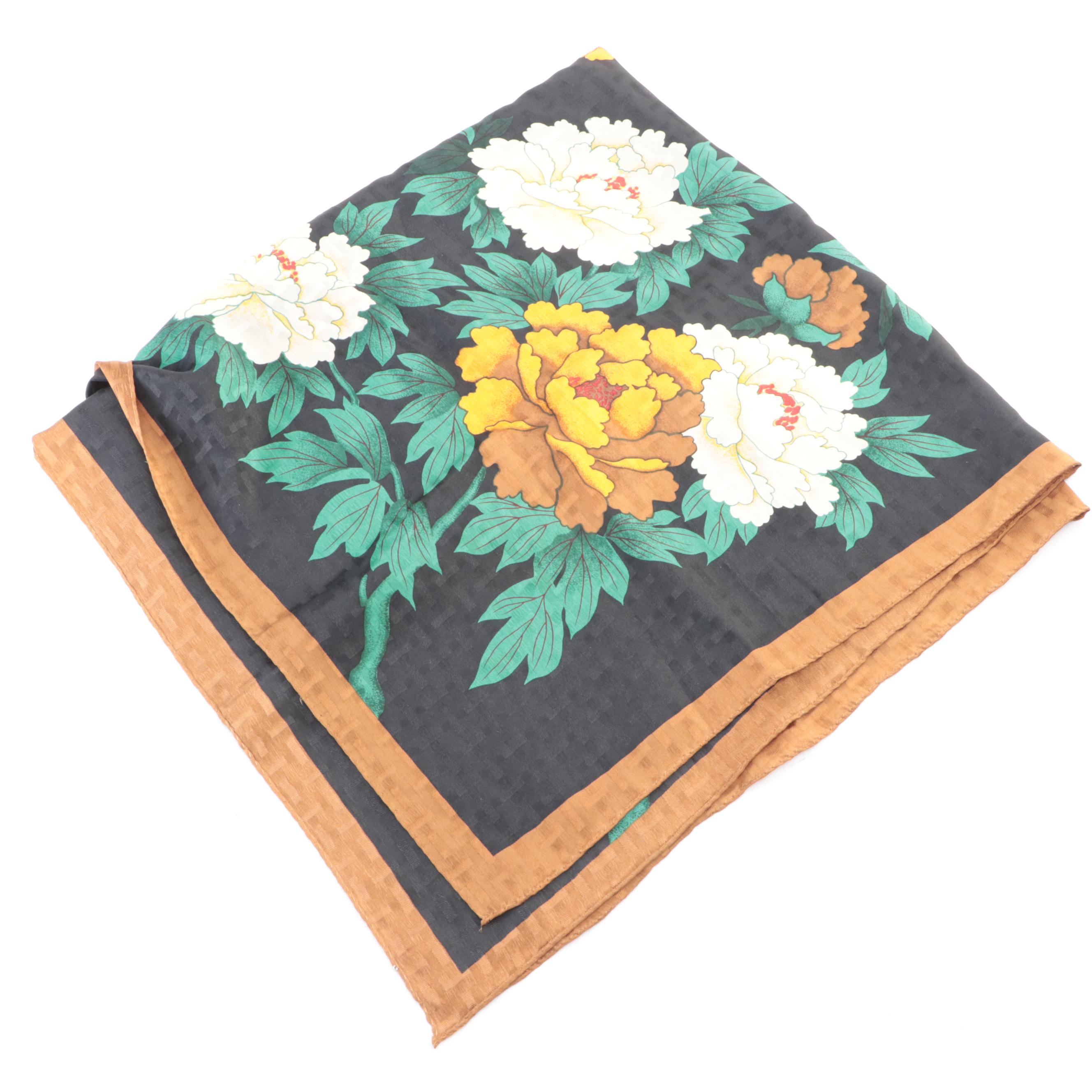 Etro Silk Print Scarf with Perry Ellis, Echo, Calvin Klein, and More Scarves