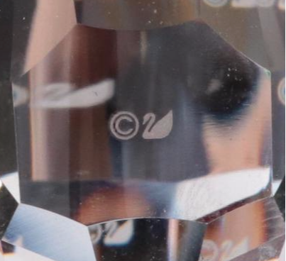 Swarovski Bear, Gingerbread Man, Stocking, and Holly Crystal Ornaments