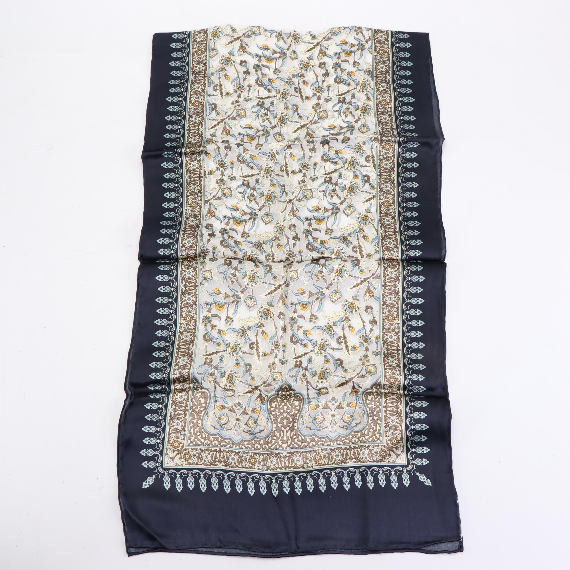 Carlisle Printed Silk Scarves