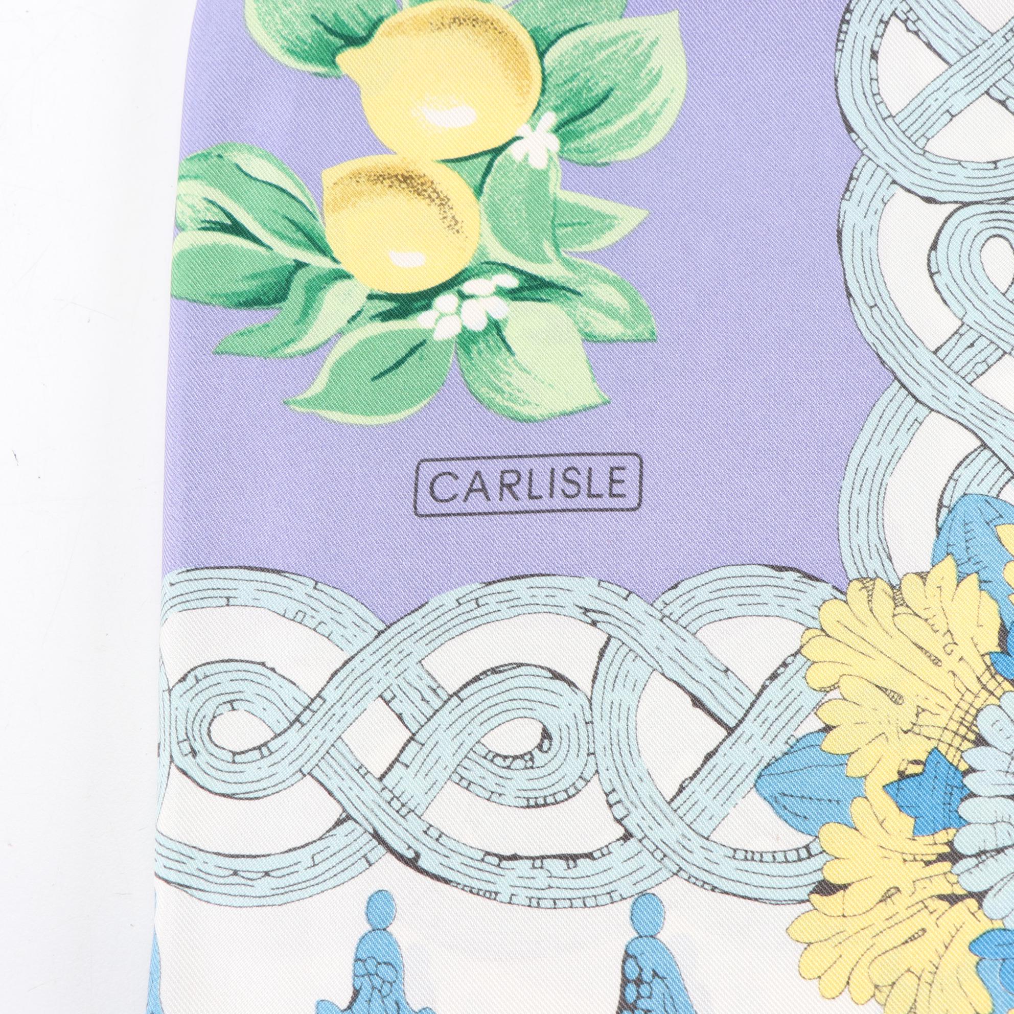 Carlisle Printed Silk Scarves