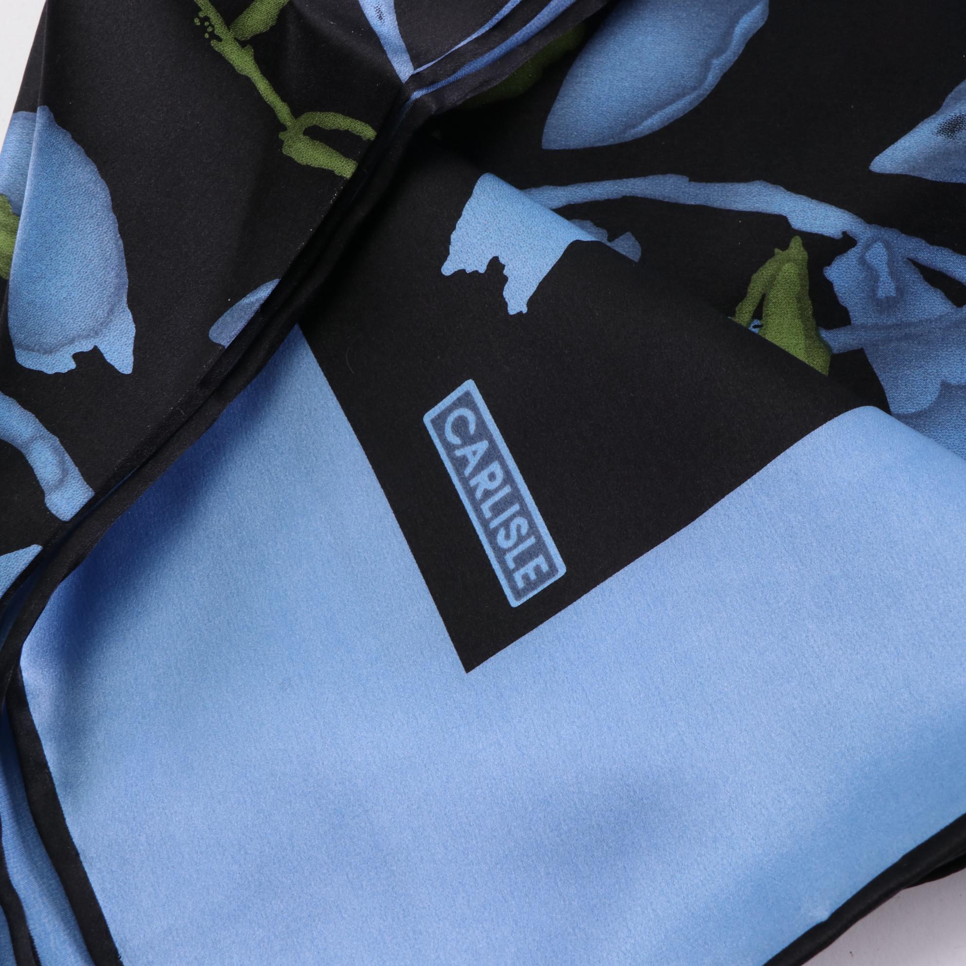 Carlisle Printed Silk Scarves