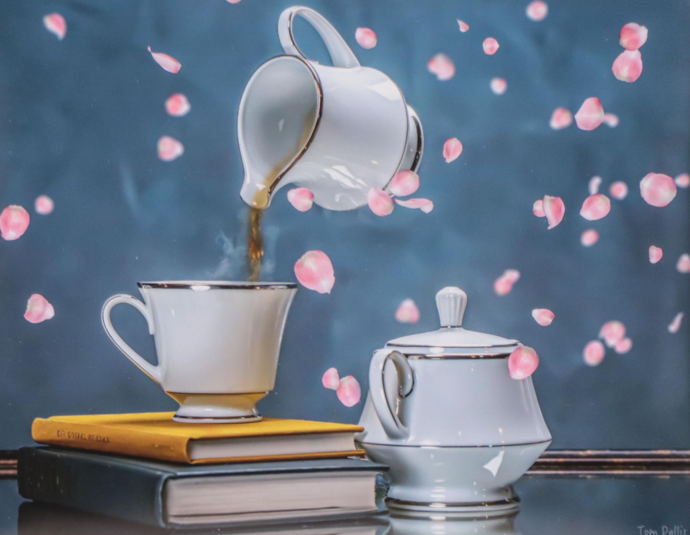 Tom Dallis Digital Photograph "Tea and Roses"