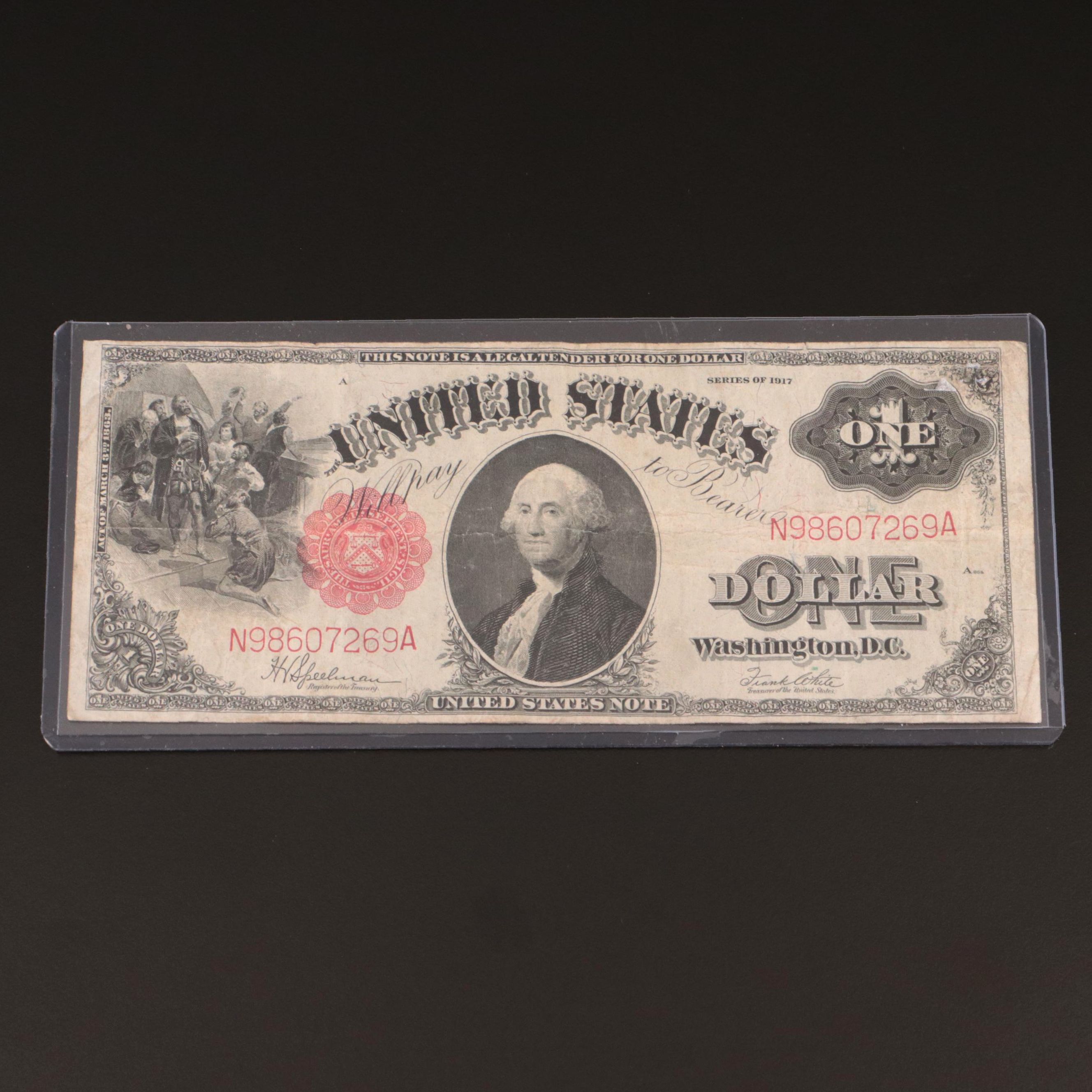 Series 1917 $1 Legal Tender Note