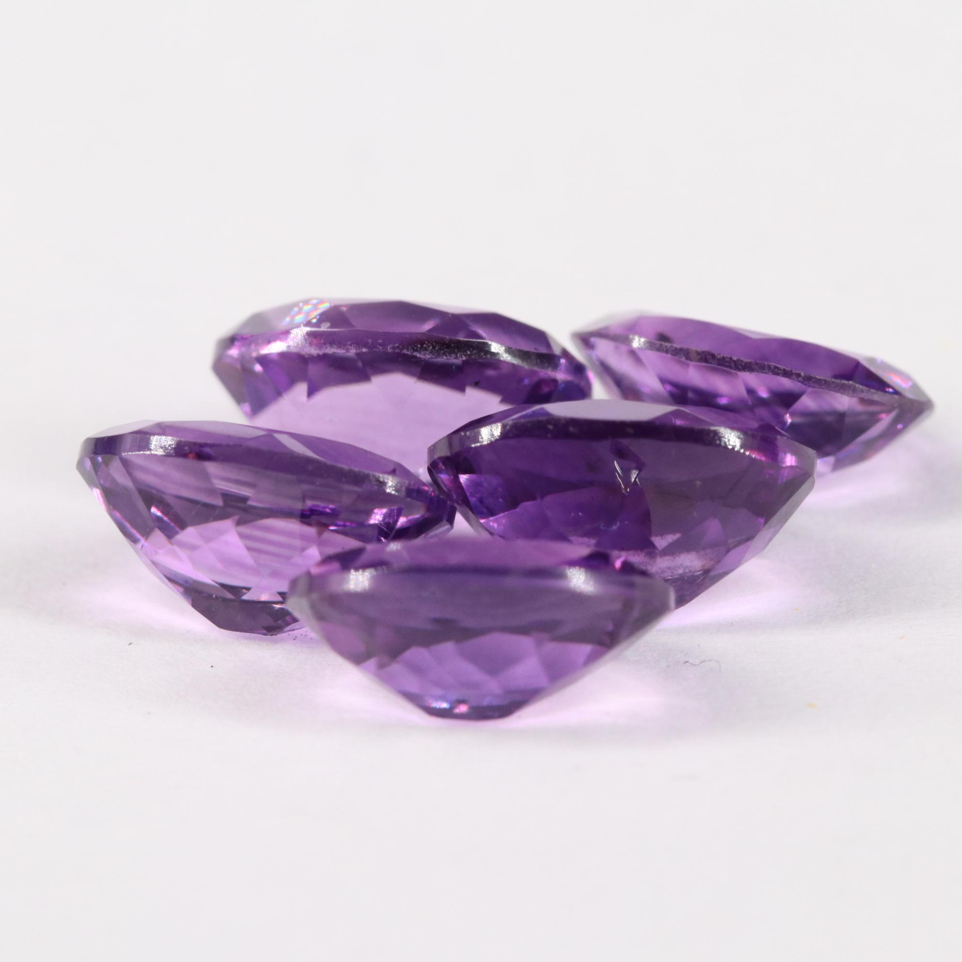 Loose 19.60 CTW Amethyst Lot