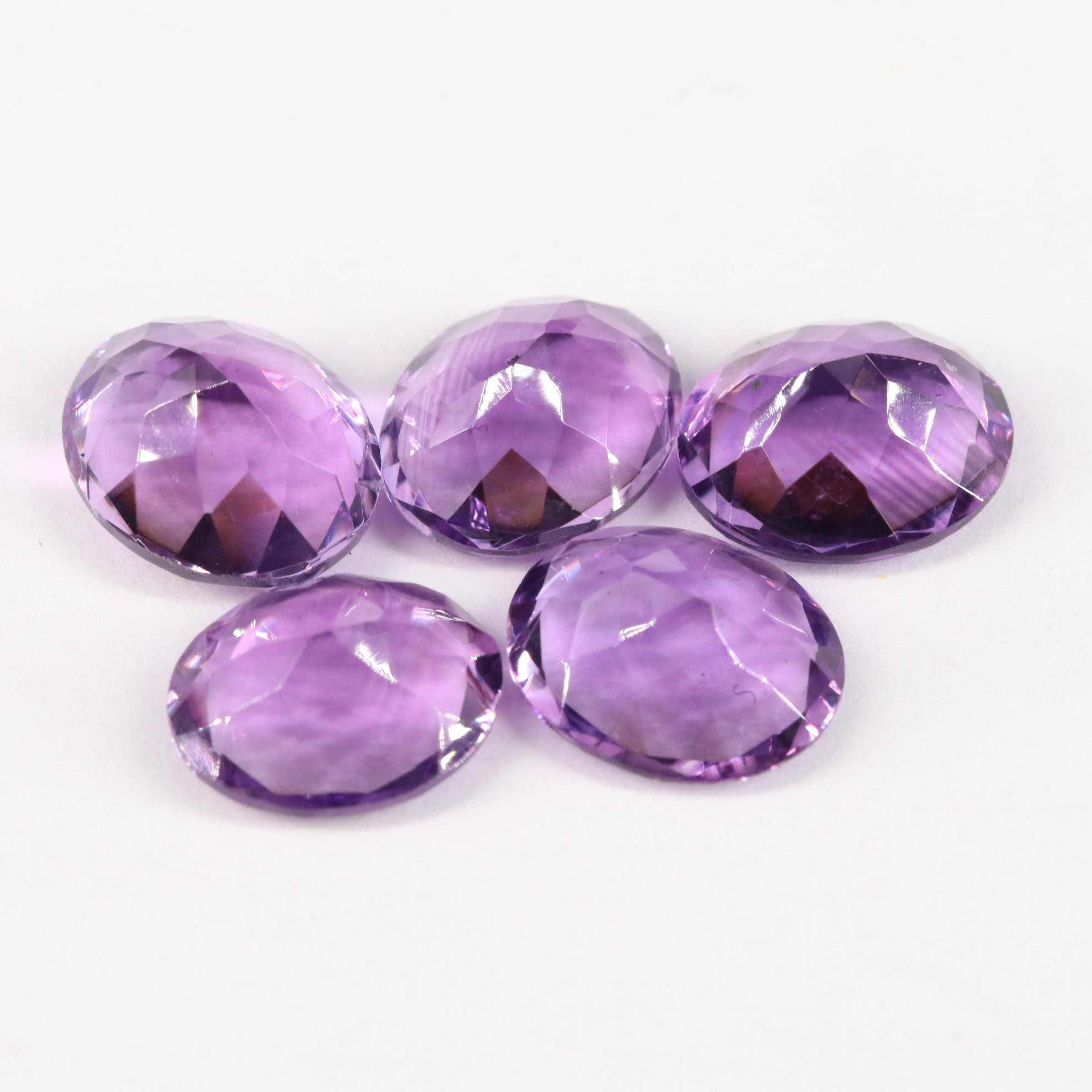 Loose 19.60 CTW Amethyst Lot
