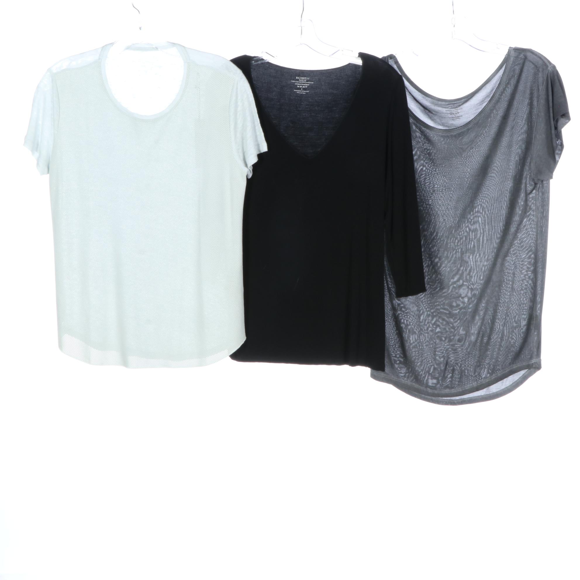 Fresh Laundry, Cos, Majestic Knit Tops, and Alala Athletic Leggings