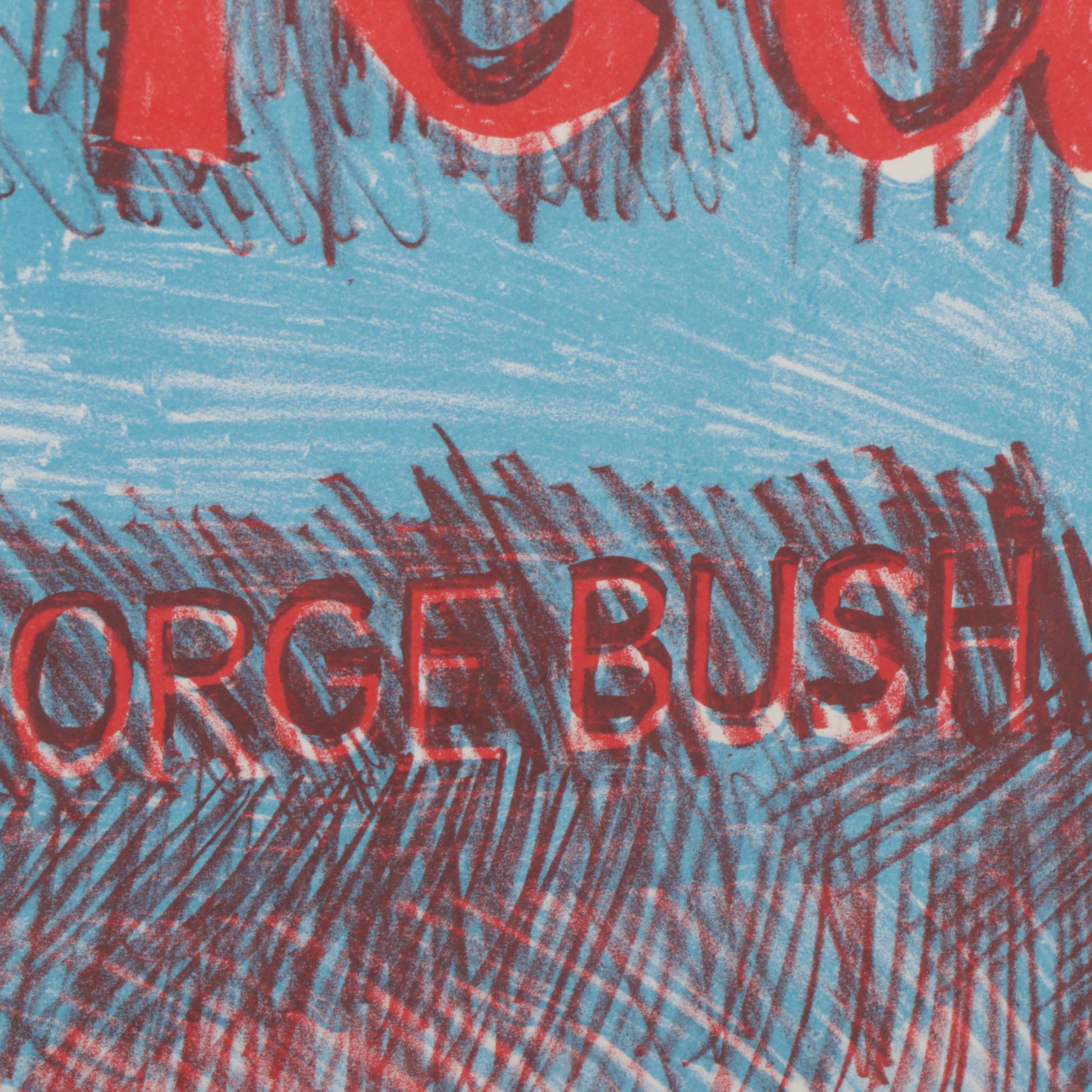 Sidney Chafetz Satirical Lithograph "The Most Qualified Jurist in America," 1998