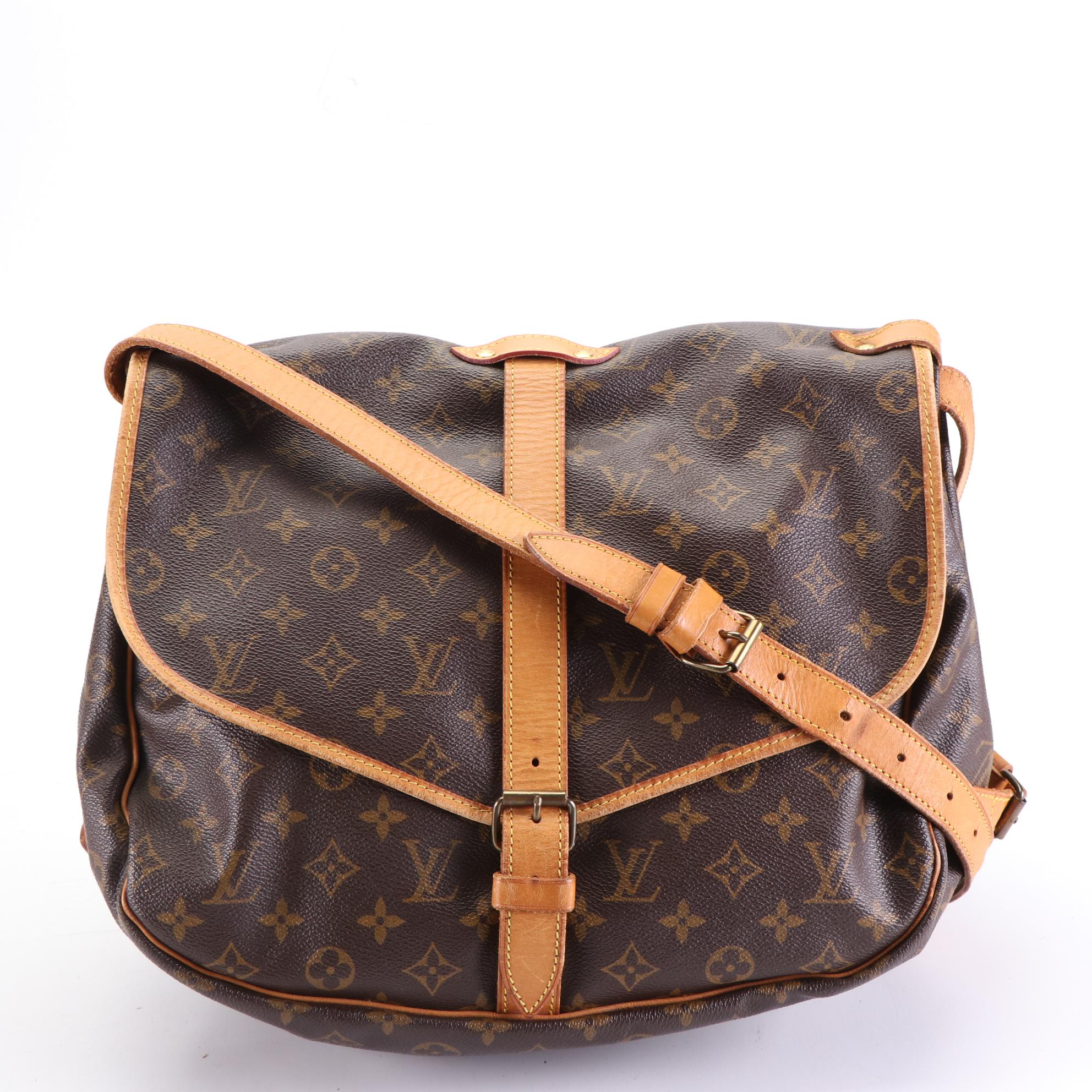 Louis Vuitton Saumur 35 in Monogram Canvas