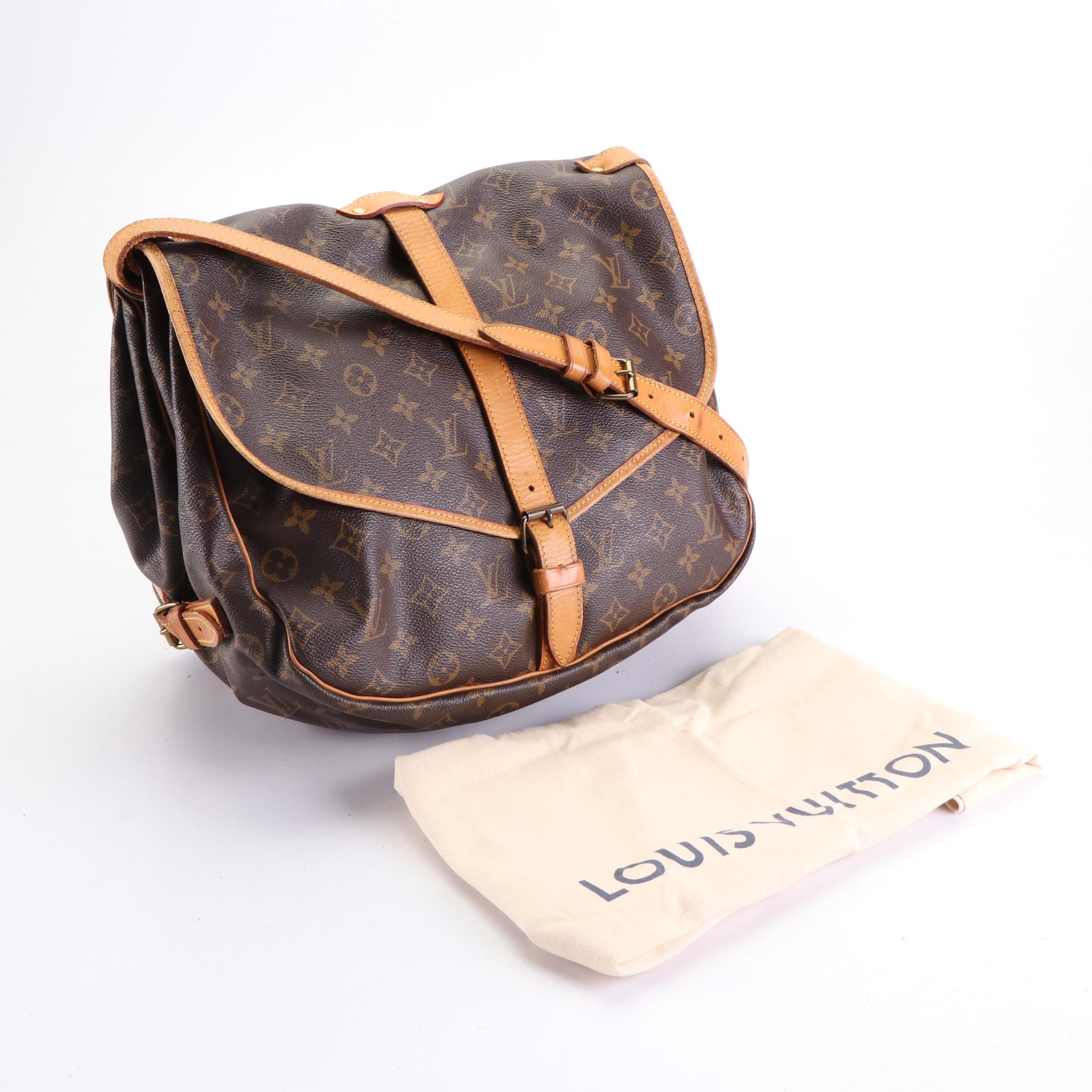 Louis Vuitton Saumur 35 in Monogram Canvas