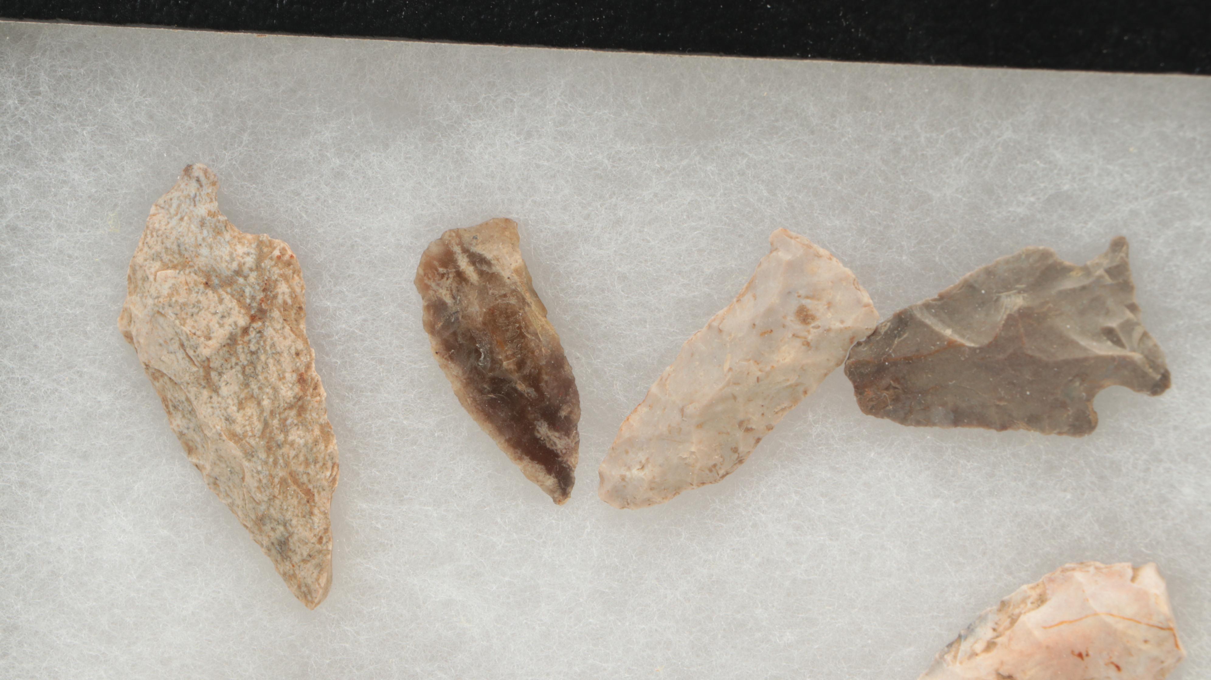 Knapped Stone Projectile Points and Arrowheads