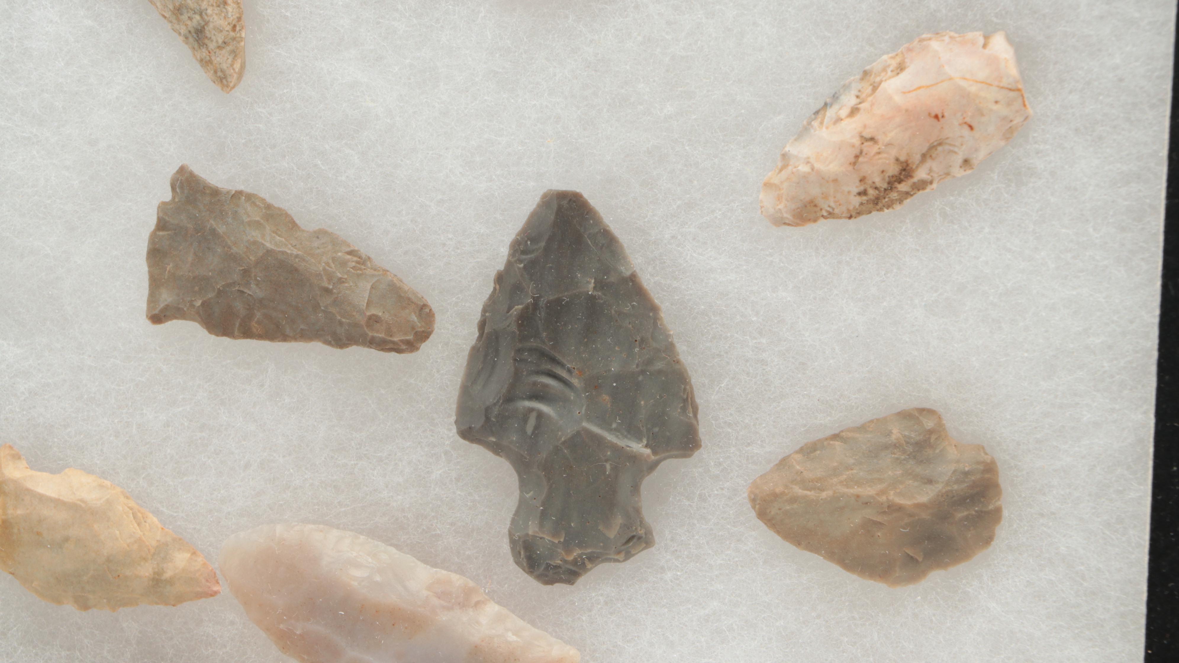 Knapped Stone Projectile Points and Arrowheads