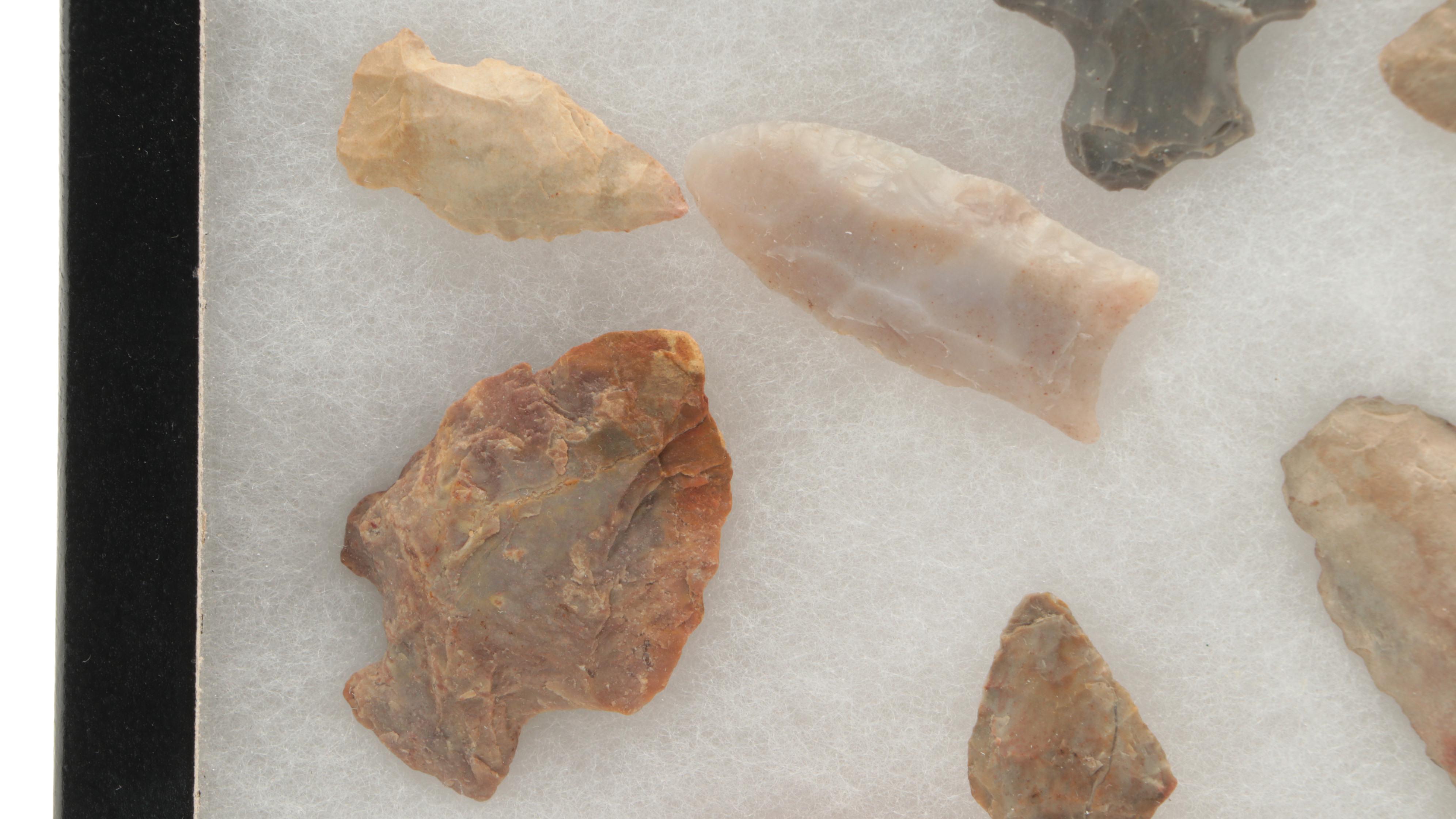 Knapped Stone Projectile Points and Arrowheads