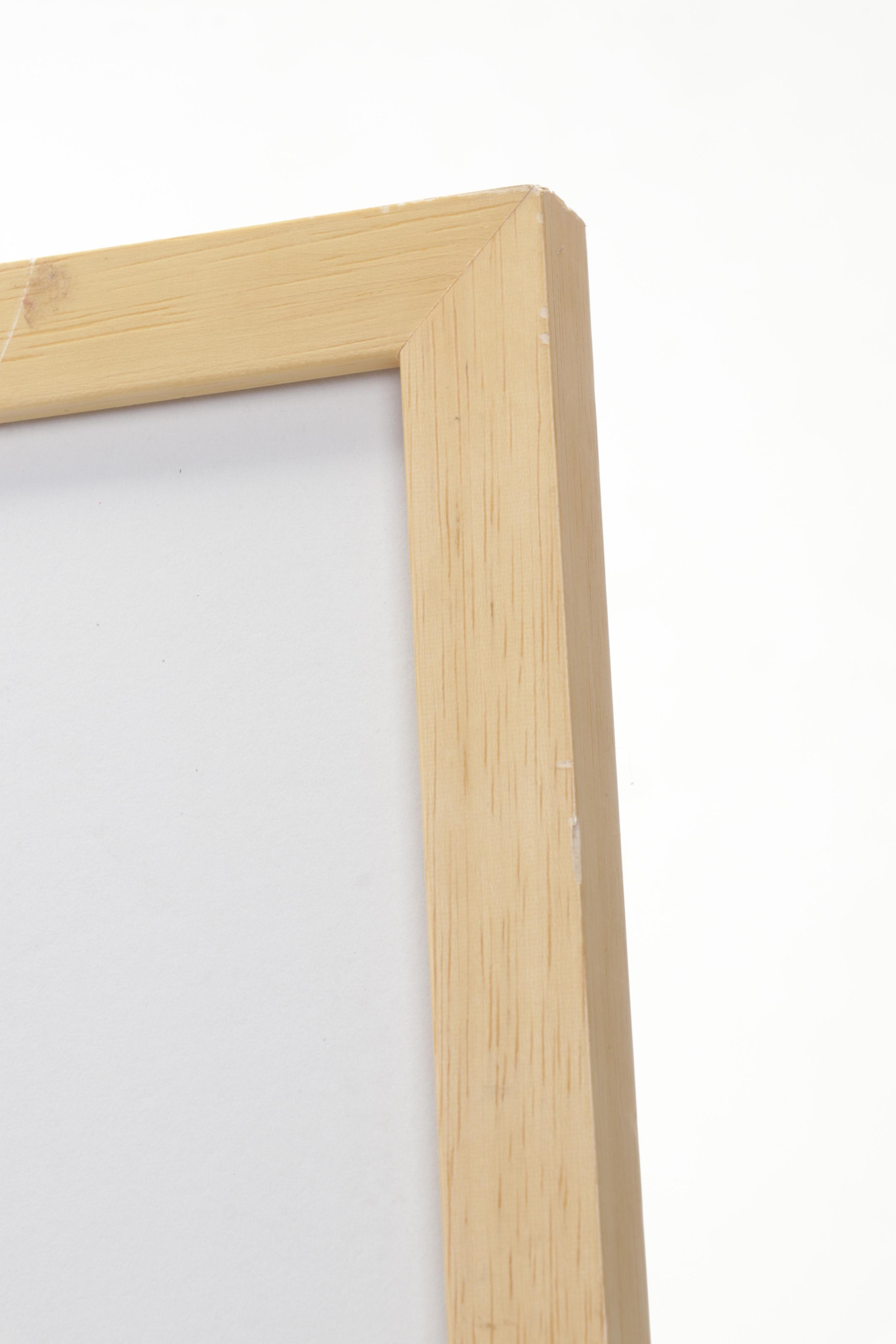 Sidney Chafetz Etching With Chine Collé "Vermiculation, Ephemera #1,"  1974