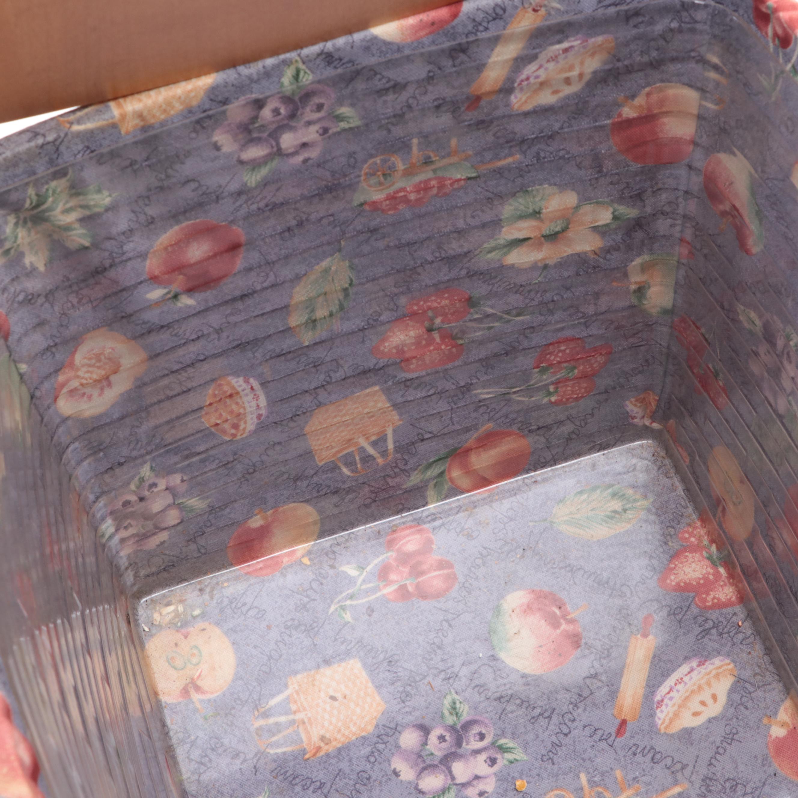 Longaberger "Sweet Basil" and Other Handwoven Maple Baskets