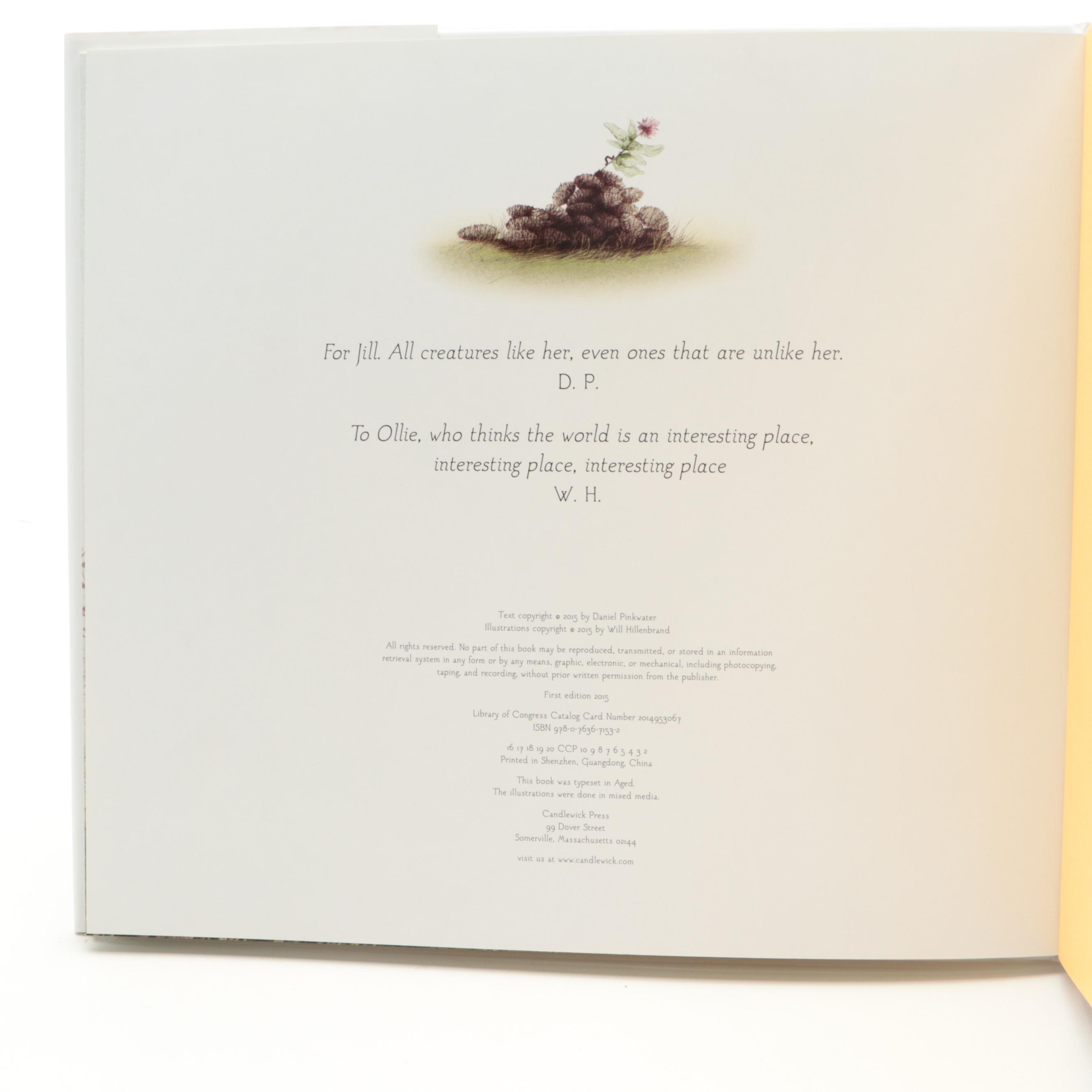 Will Hillenbrand Signed "Bear and Bunny" and Other Children's Books