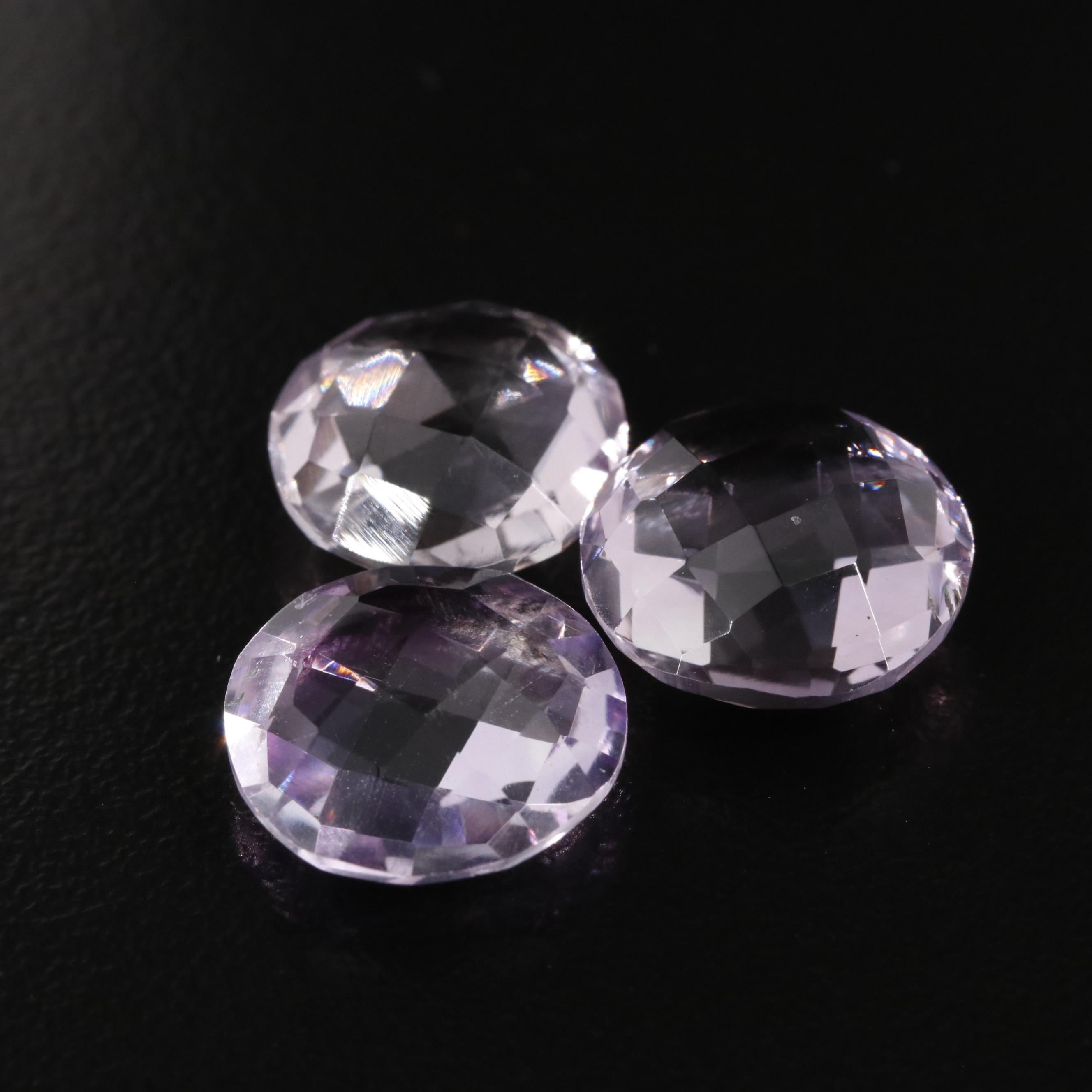 Loose 12.95 CTW Amethyst Lot