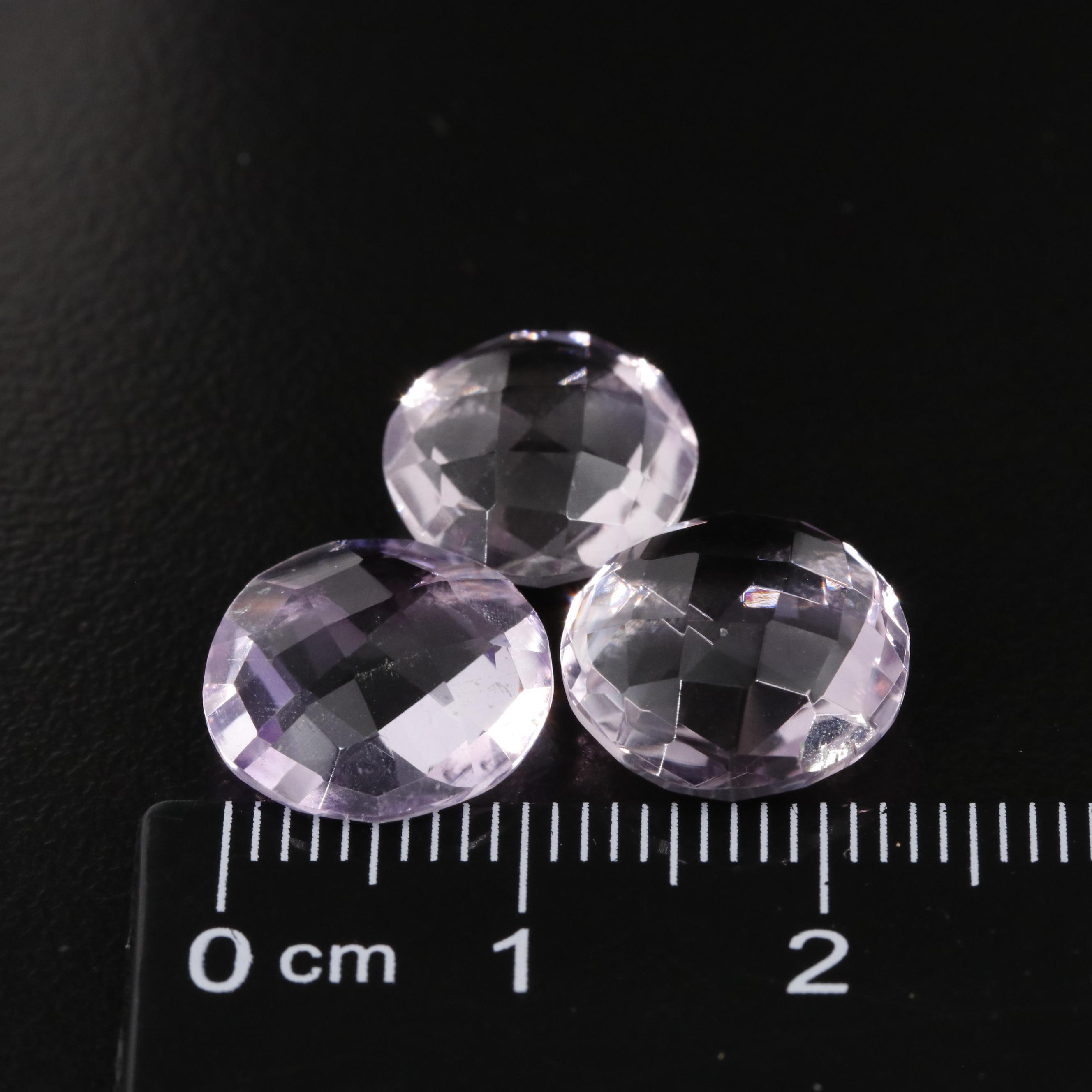Loose 12.95 CTW Amethyst Lot