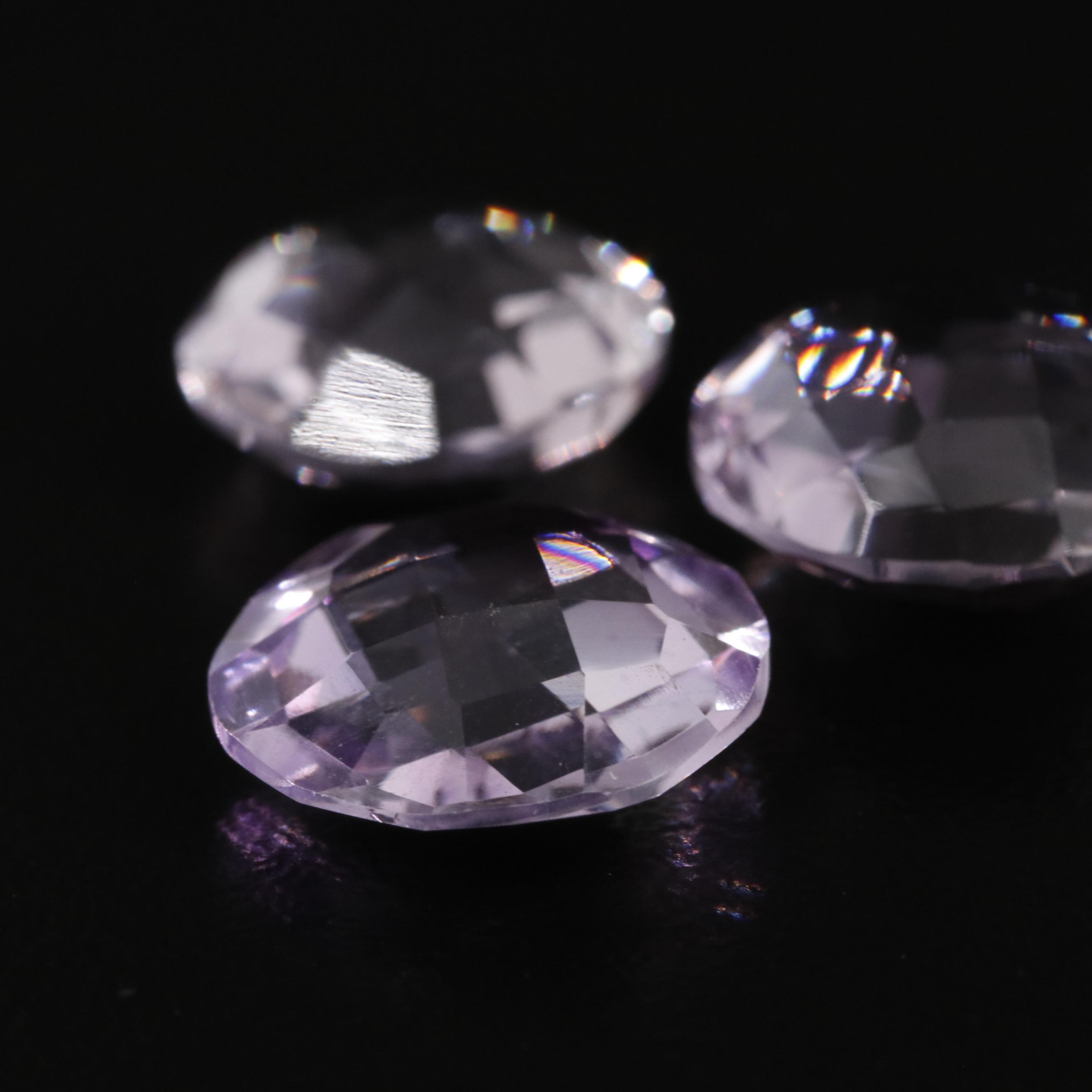 Loose 12.95 CTW Amethyst Lot