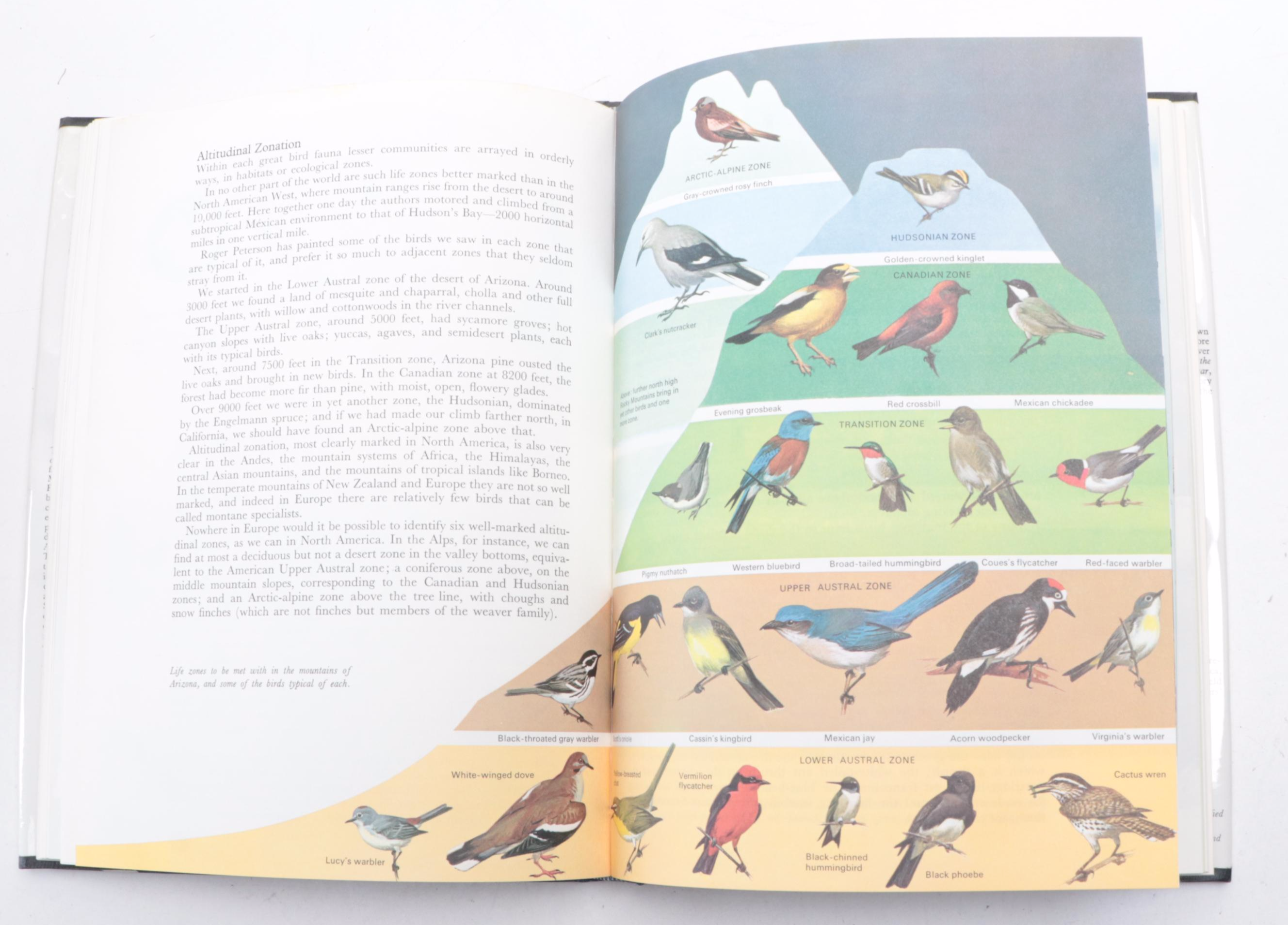 Signed "World of Birds" by Roger Tory Peterson with Other Bird Books