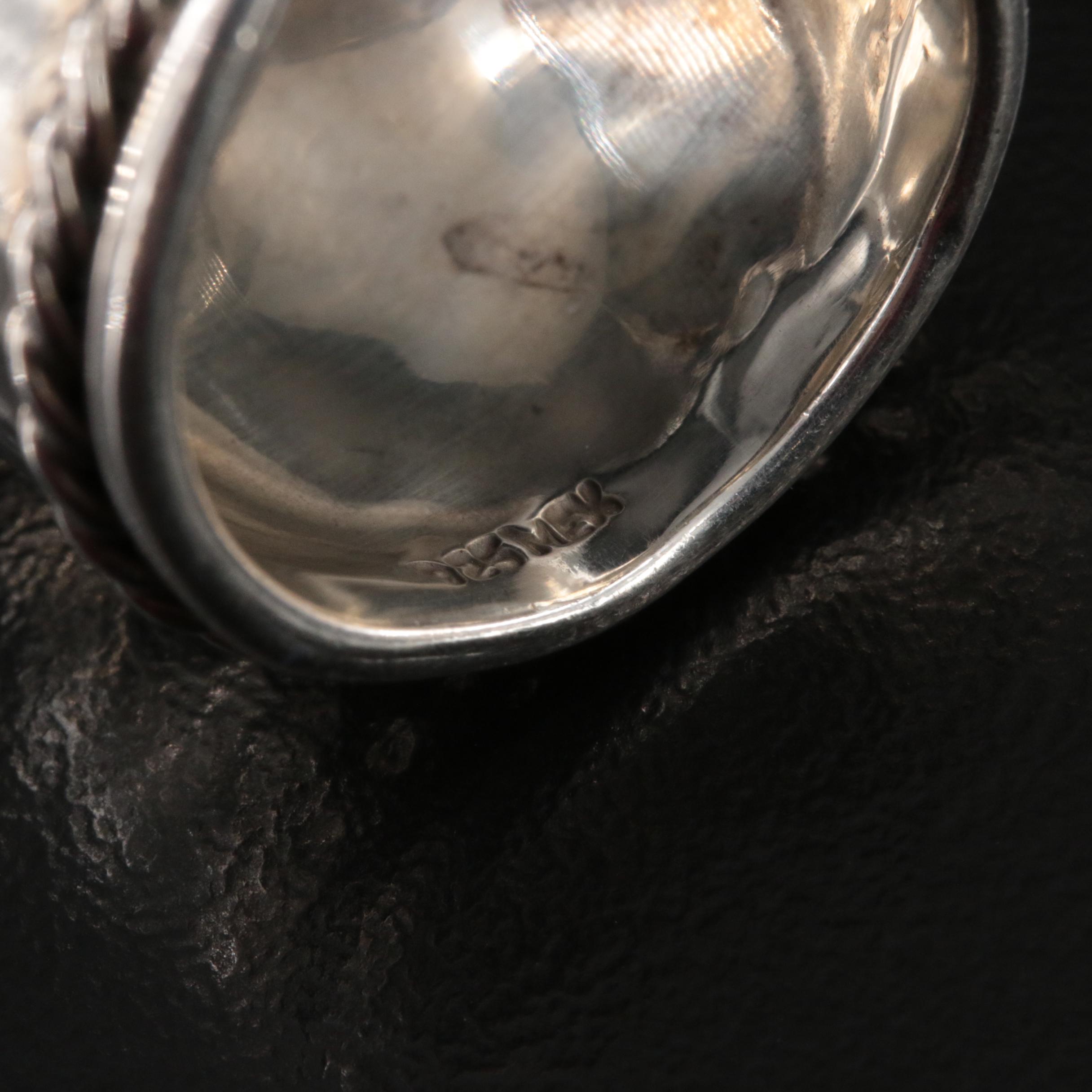 Jewelry Grouping Including Sterling and Enamel