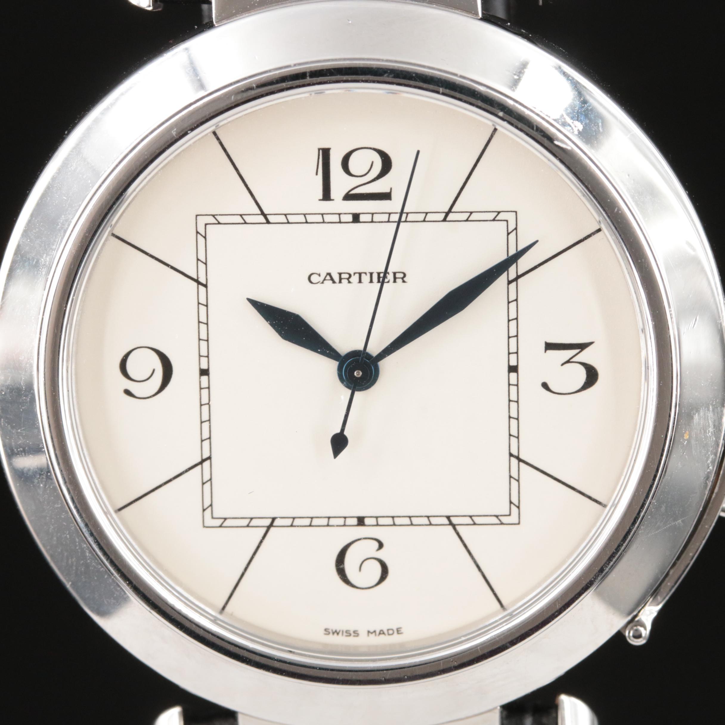 Cartier Pasha 42mm Stainless Steel Automatic Watch