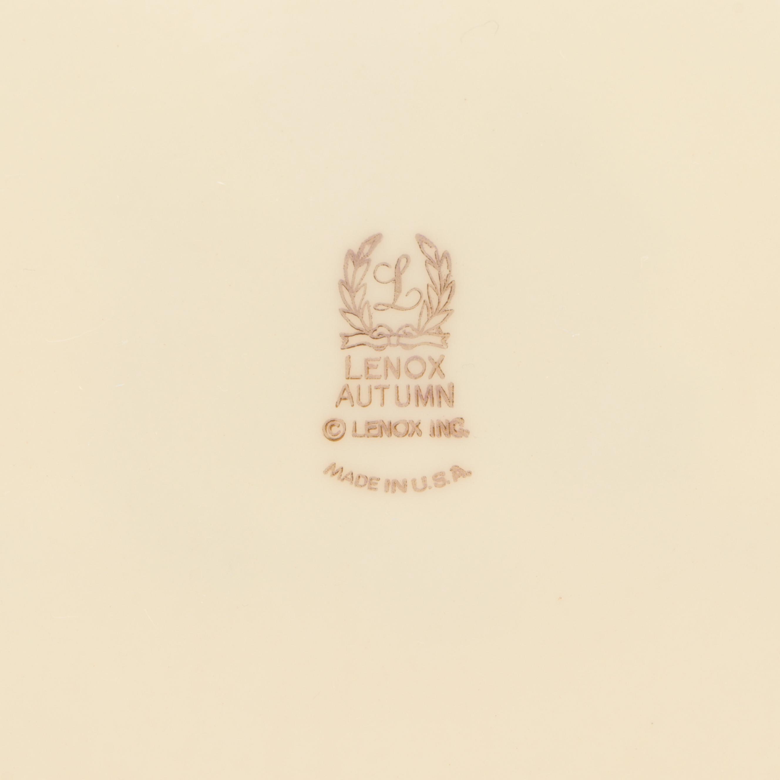 Lenox Presidential Collection "Autumn" Bone China Dinnerware