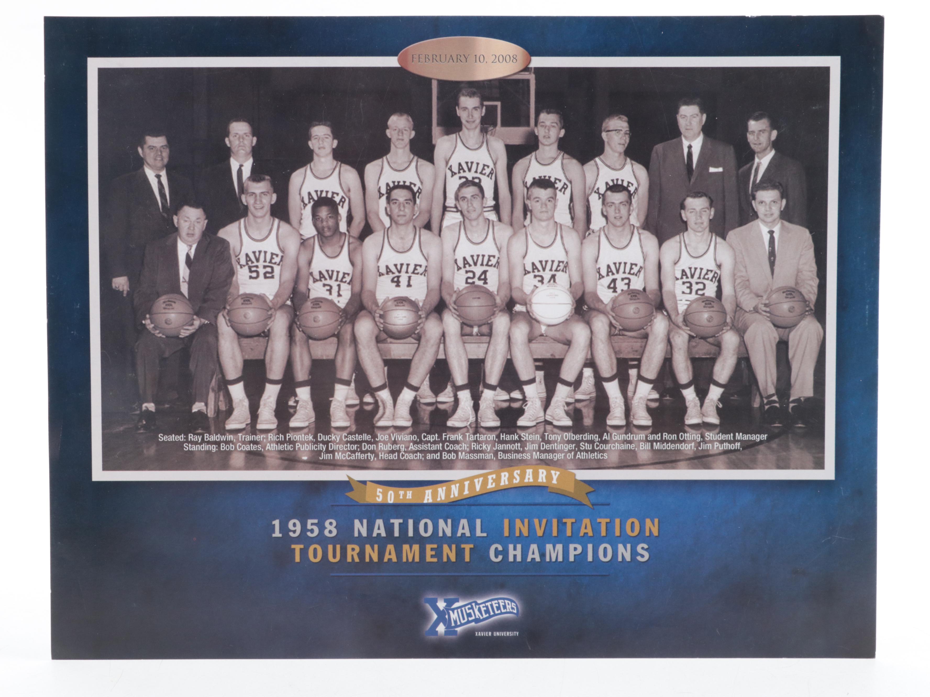 Xavier Musketeers Basketball Team Photos, Yearbooks and More, 1970s–2000s