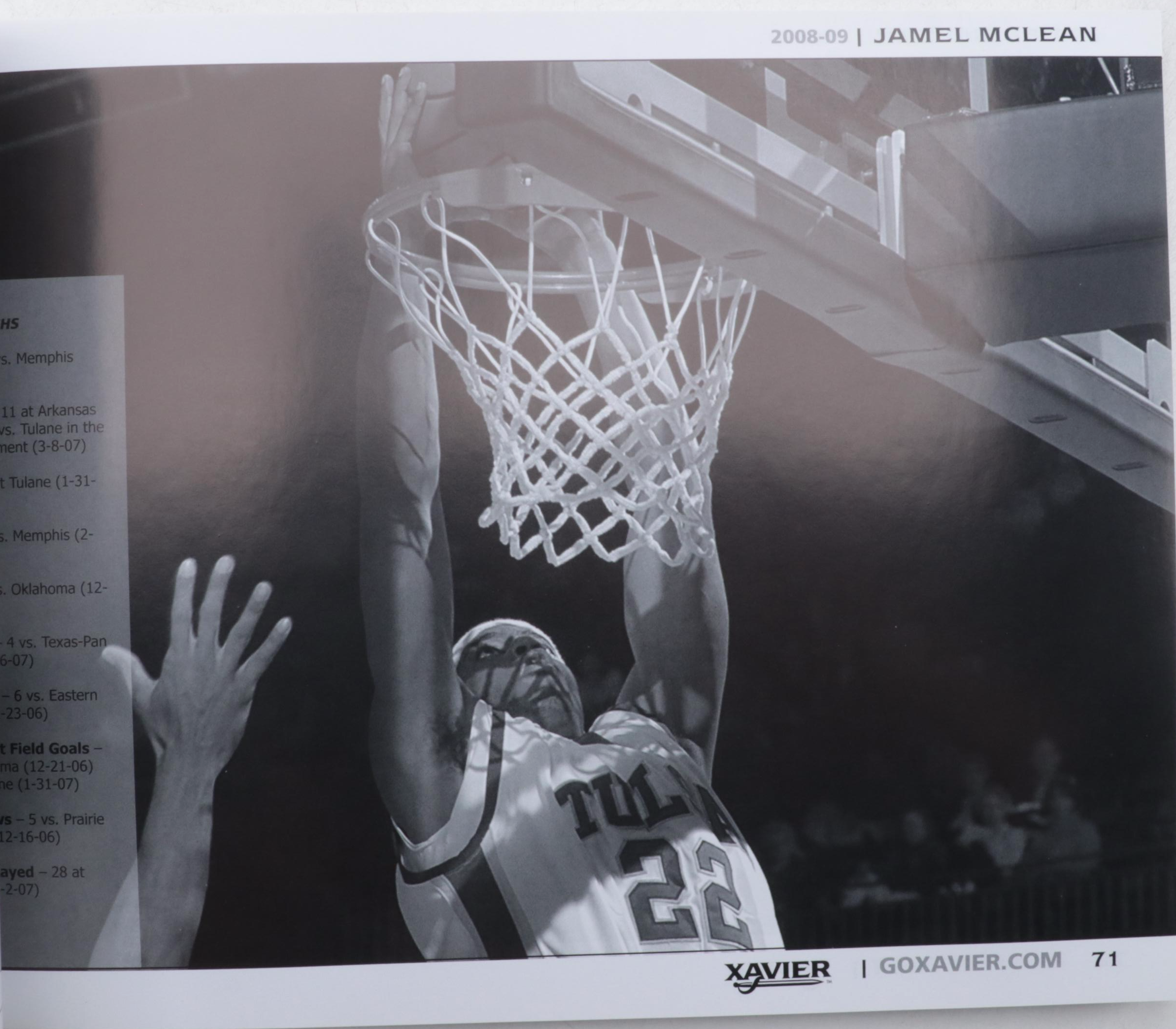 Xavier Musketeers Basketball Team Photos, Yearbooks and More, 1970s–2000s