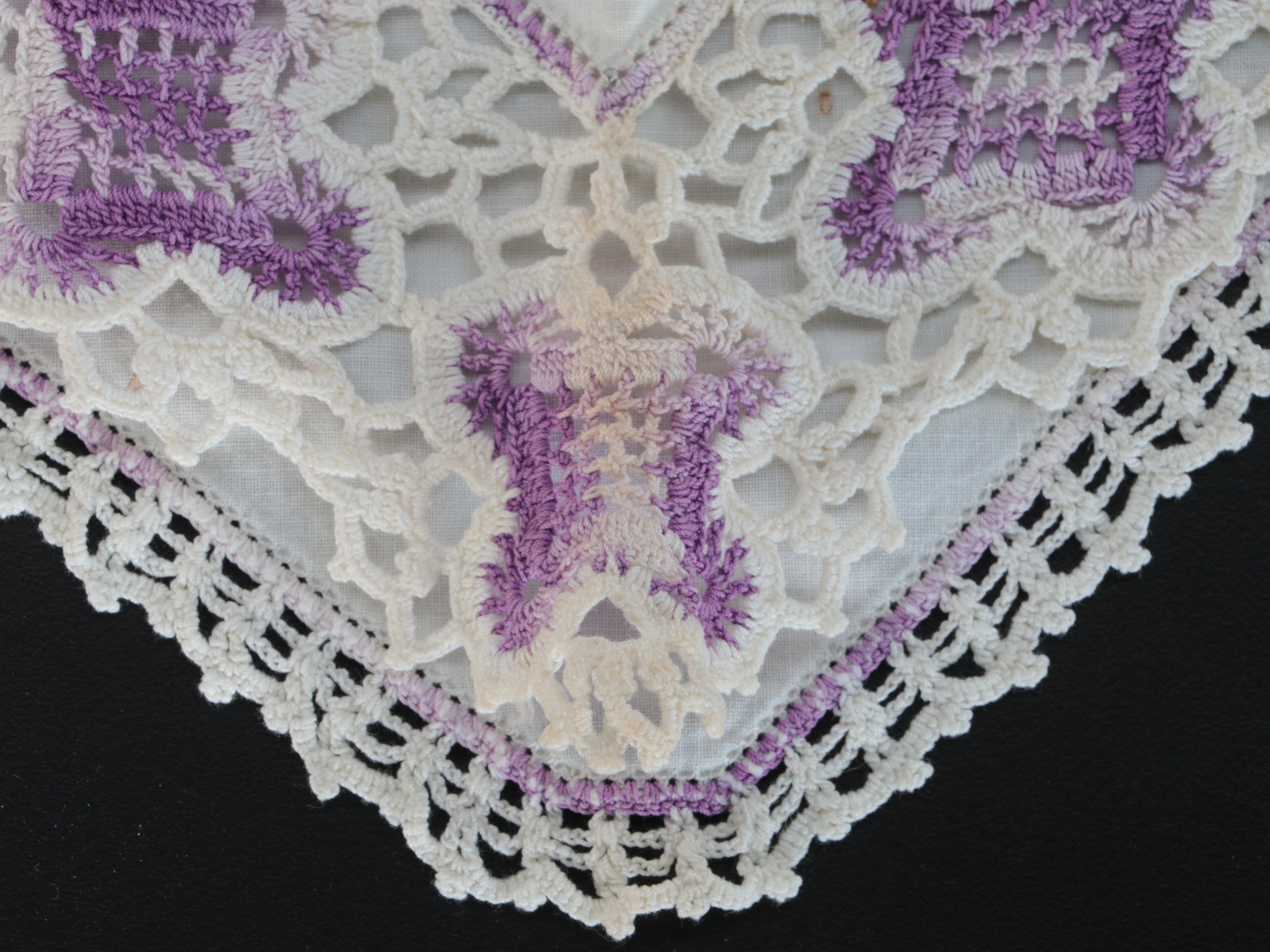 Embroidered and Crochet Tablecloths, Napkins and Doilies, 20th Century