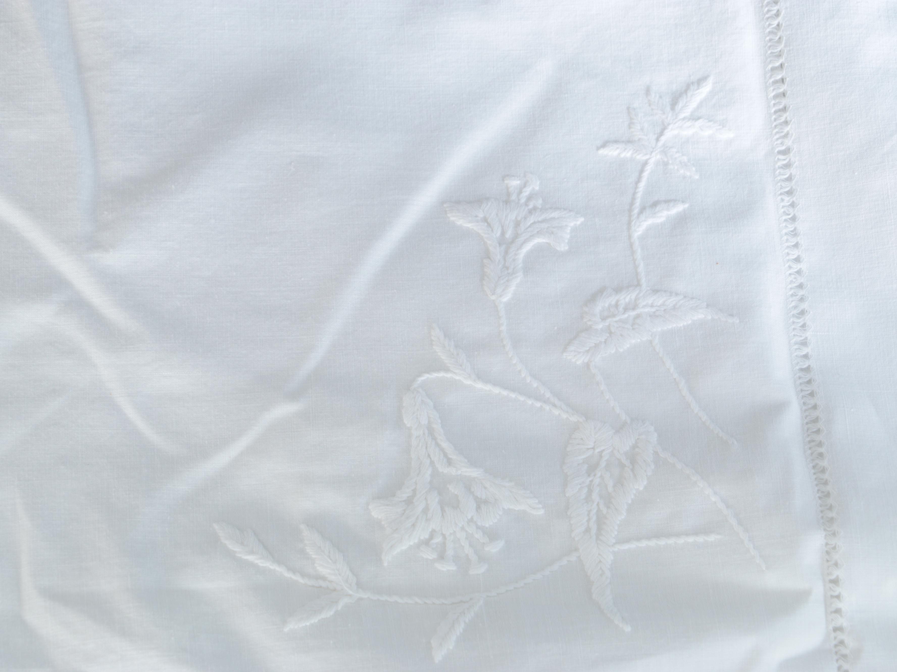 Embroidered and Crochet Tablecloths, Napkins and Doilies, 20th Century