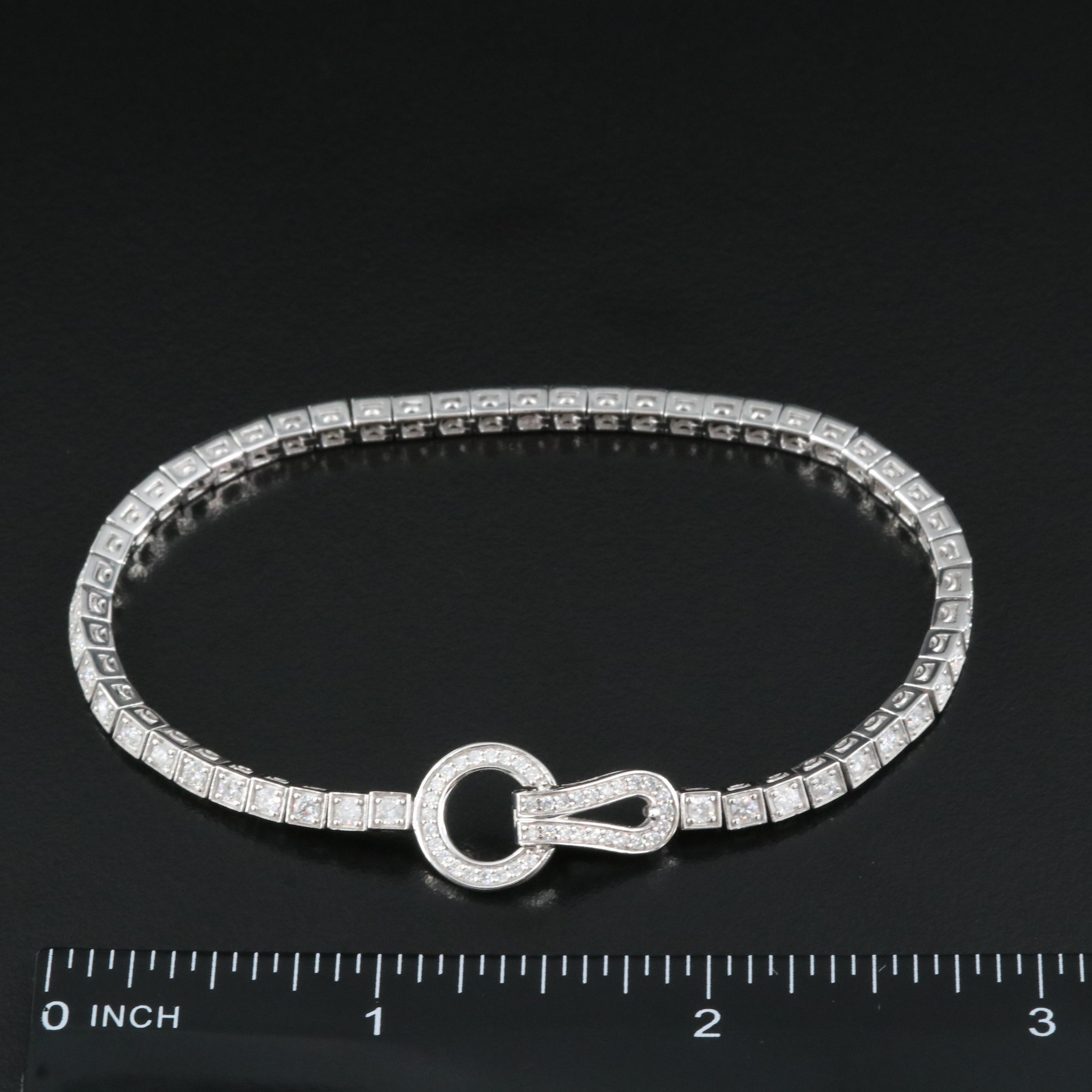 14K 1.65 CTW Diamond Line Bracelet